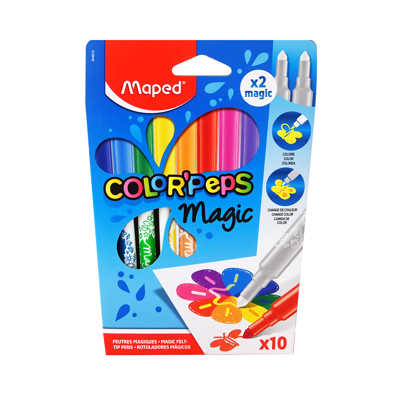 Maped Magic μαρκαδόροι 10τεμ εικόνα 1