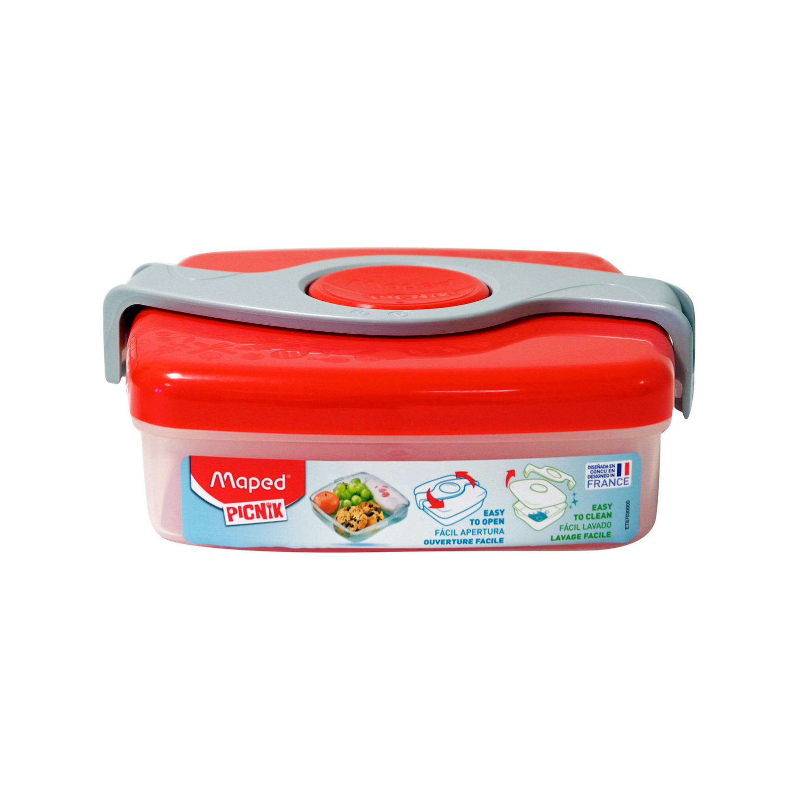 Maped Picnik δοχείο φαγητού κόκκινο 520ml εικόνα 1