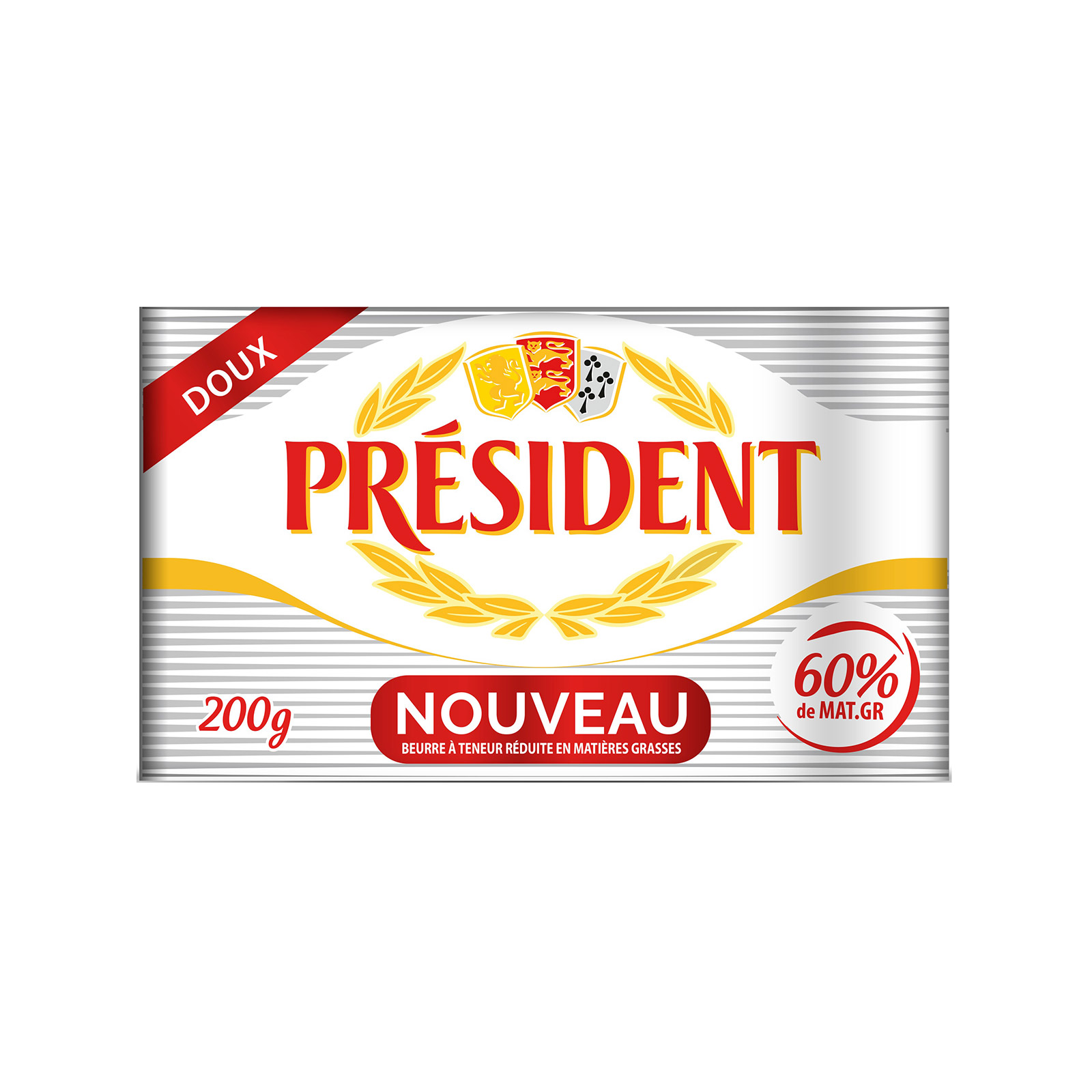 President βούτυρο ανάλατο 200g εικόνα 1