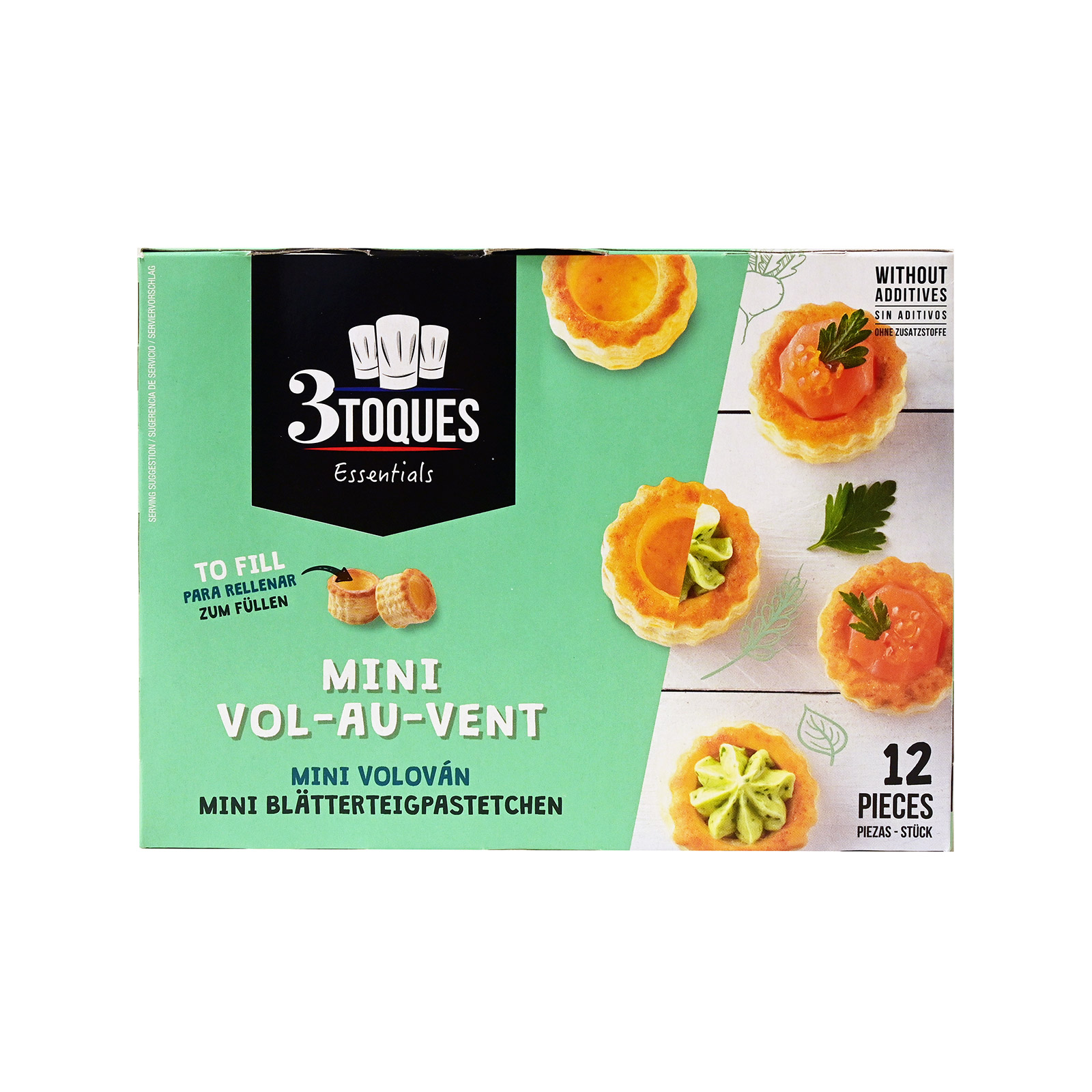 3 Toques Mini σφολιάτα φωλιά 66g εικόνα 1