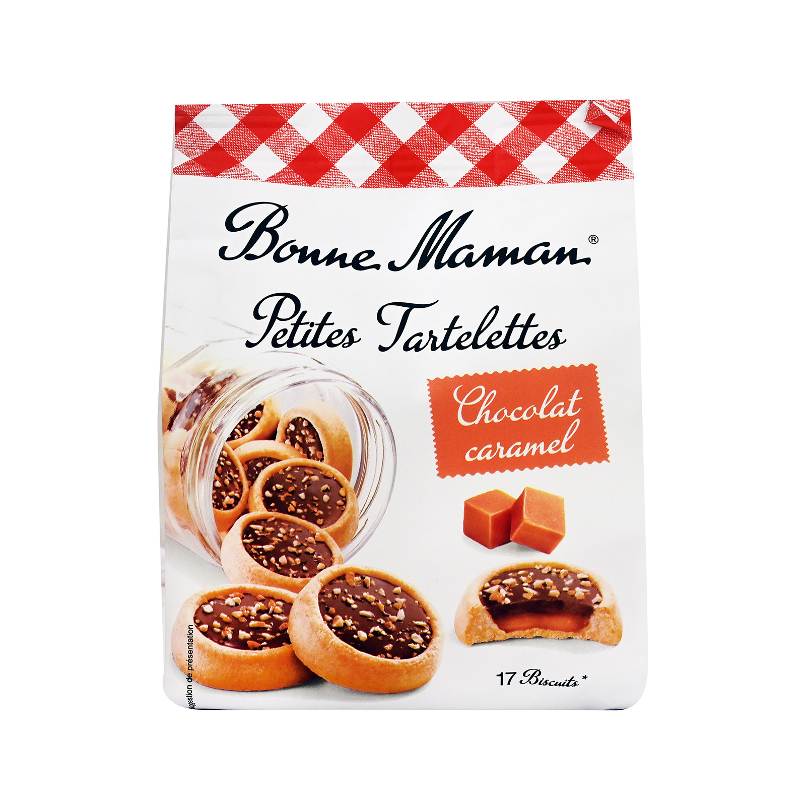 Bonne Maman Petites tartelletes μπισκότα chocolat caramel 250g εικόνα 1