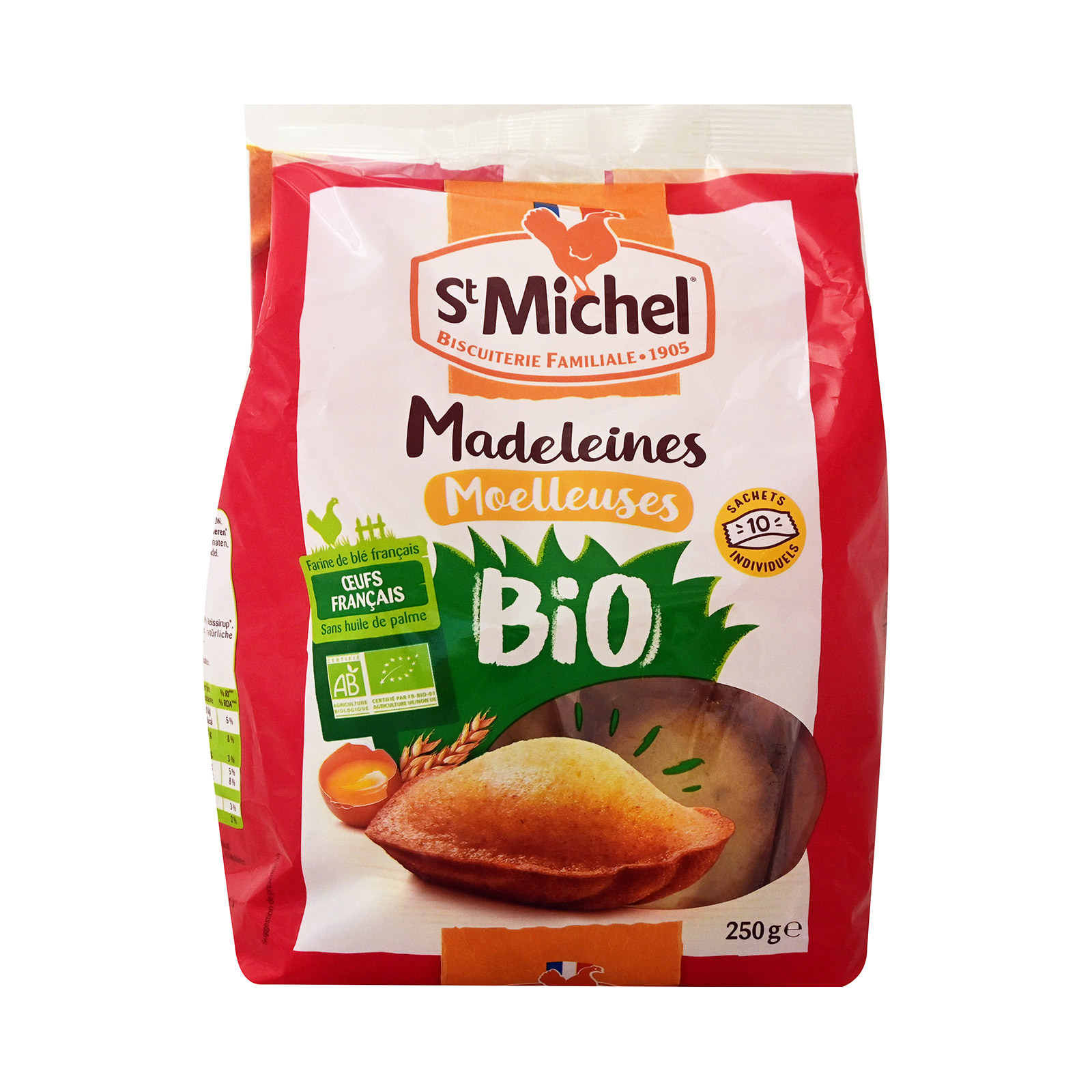 St. Michel Madeleines κέικ ατομικό 250g εικόνα 1