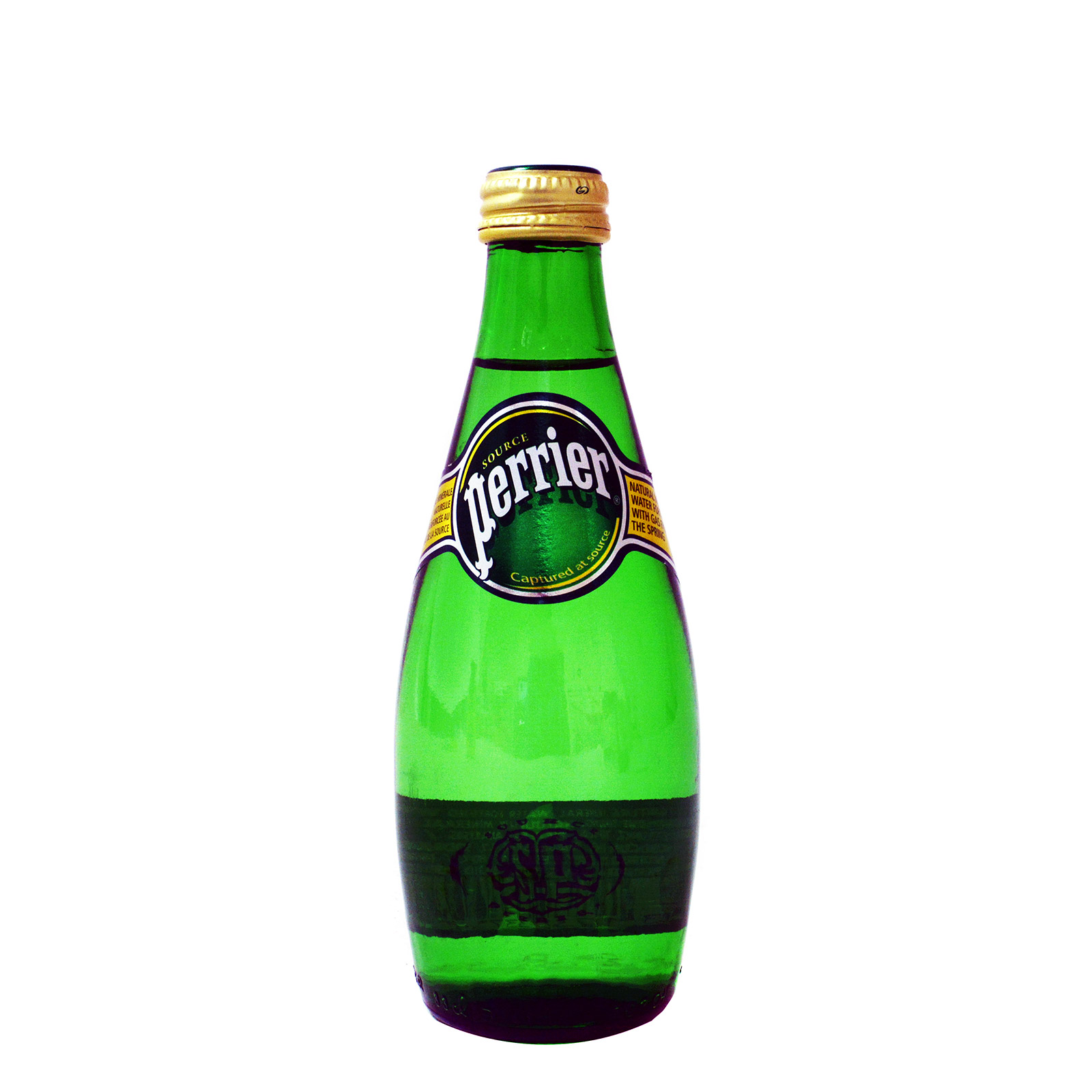 Perrier sparkling natural mineral water 330ml image 1