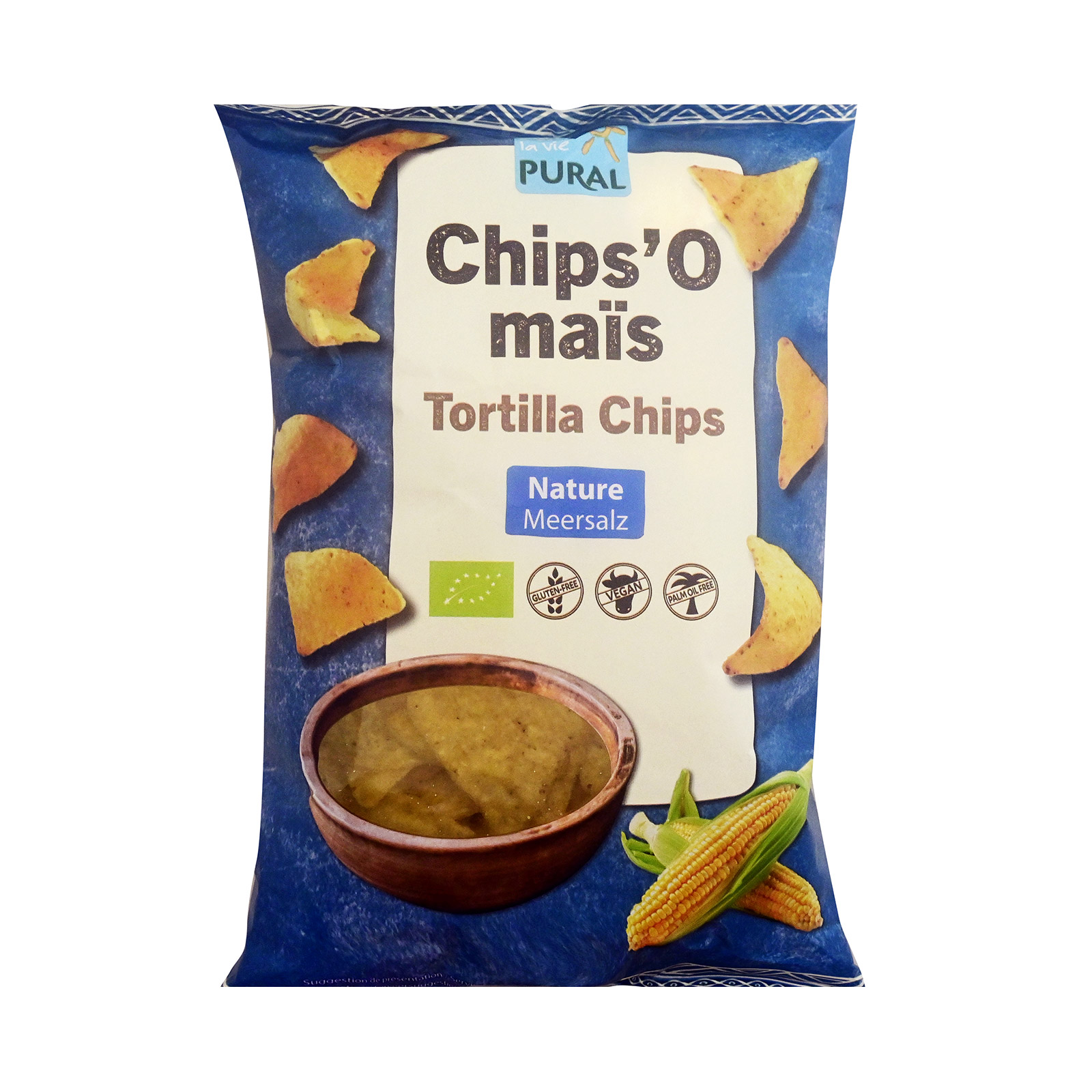 Chips Natur τσιπς καλαμποκιού χωρίς φοινικέλαιο 125g εικόνα 1