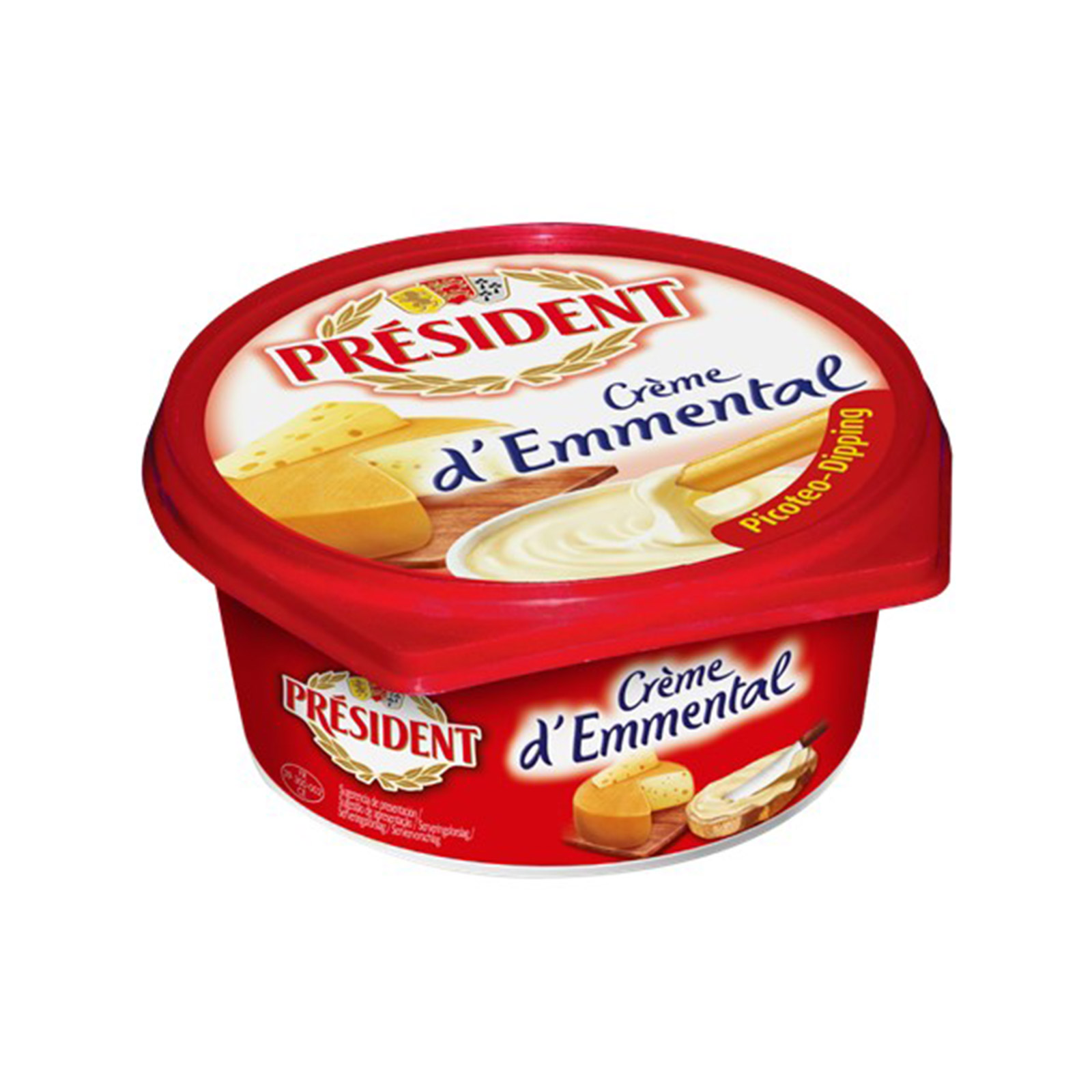 President τυρί επάλειψης emmental 125g εικόνα 1