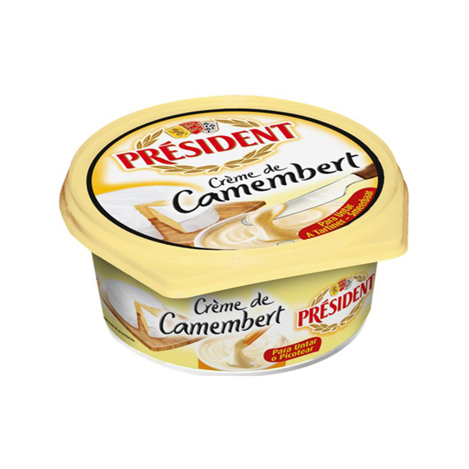 President τυρί κρέμα camembert 125g εικόνα 1