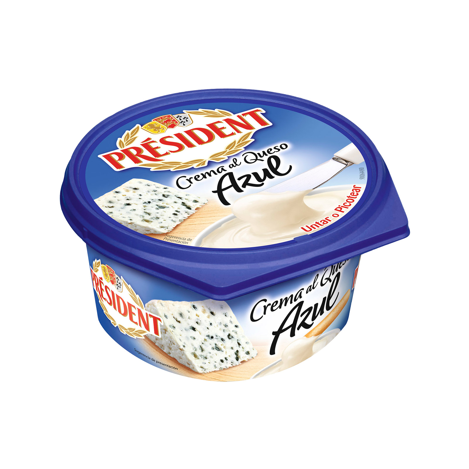 President τυρί επάλειψης blue 55% 125g εικόνα 1