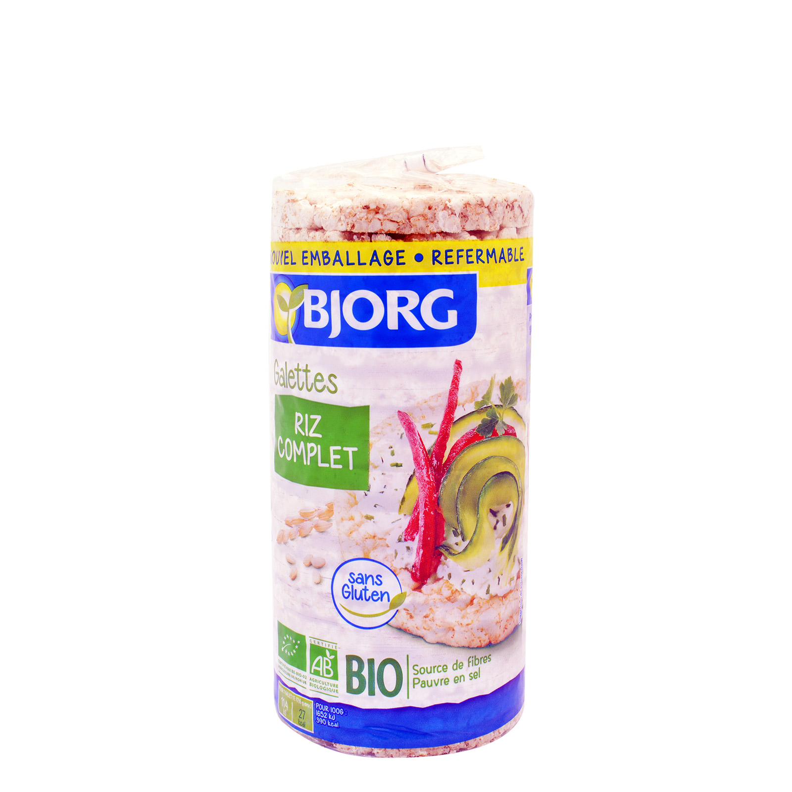 Bjorg ρυζογκοφρέτα οικολογική 130g εικόνα 1