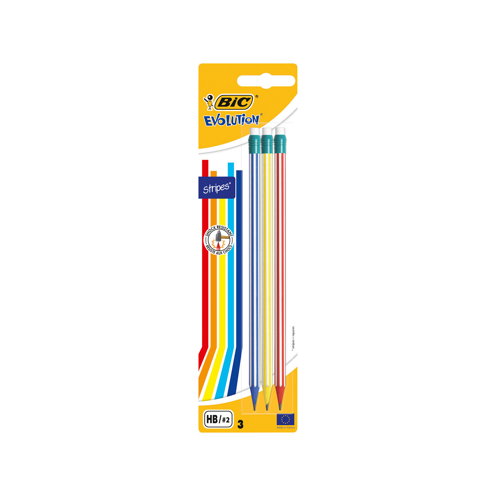 Bic Evolution μολύβι 3τεμ εικόνα 1
