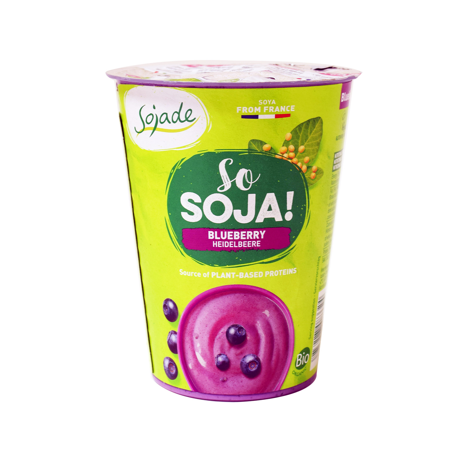 Sojade So Soya επιδόρπιο σόγιας ψυγείου μύρτιλο 400g εικόνα 1