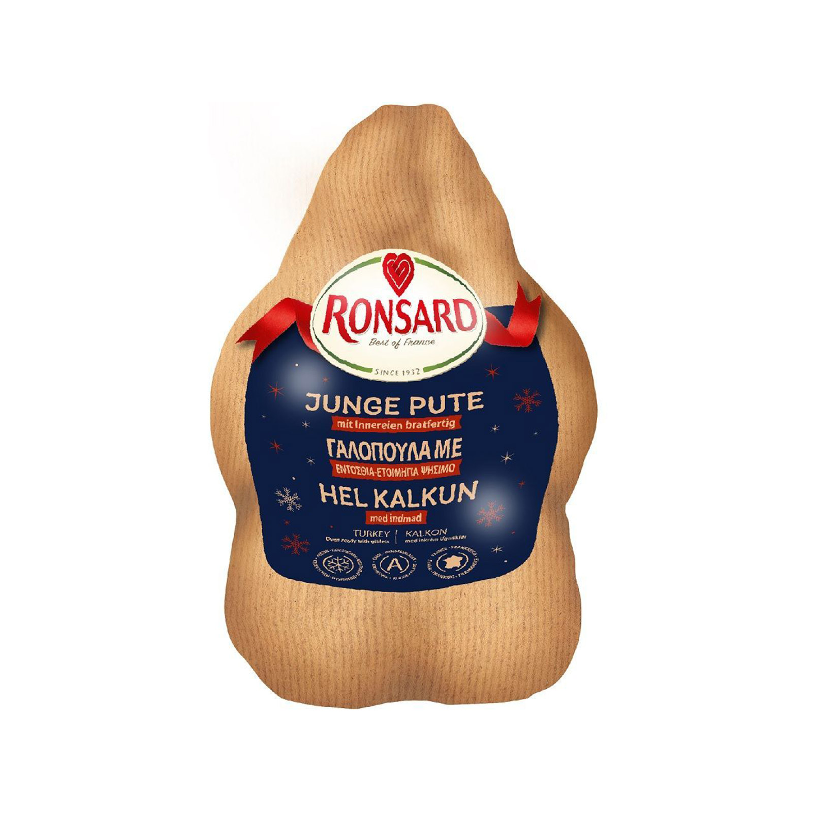 Ronsard γαλοπούλα ολόκληρη κατεψυγμένη 3600g εικόνα 1
