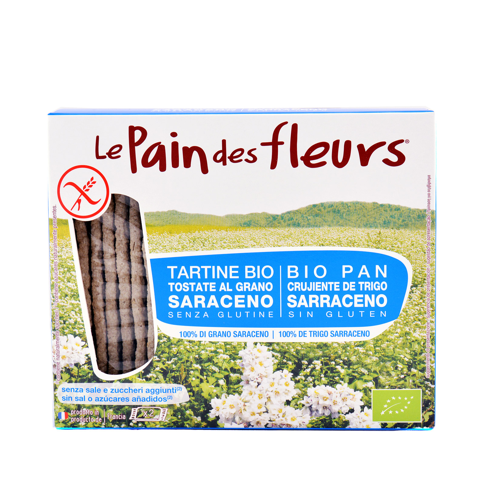 Le Pain des Fleurs κράκερ φαγόπυρου 150g εικόνα 1