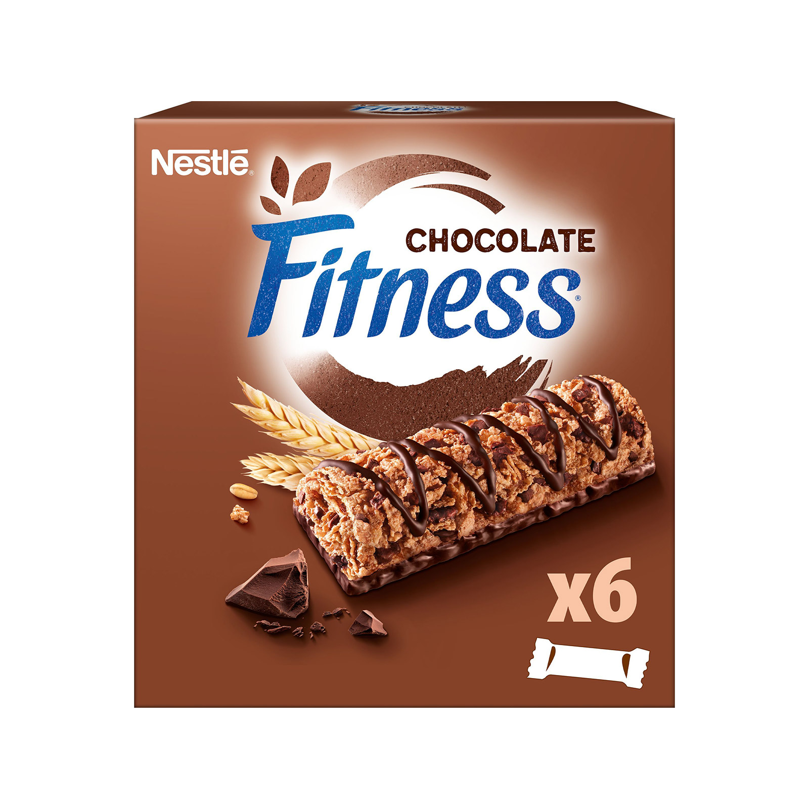Fitness μπάρα δημητριακών σοκολάτα 6x23.5g εικόνα 1