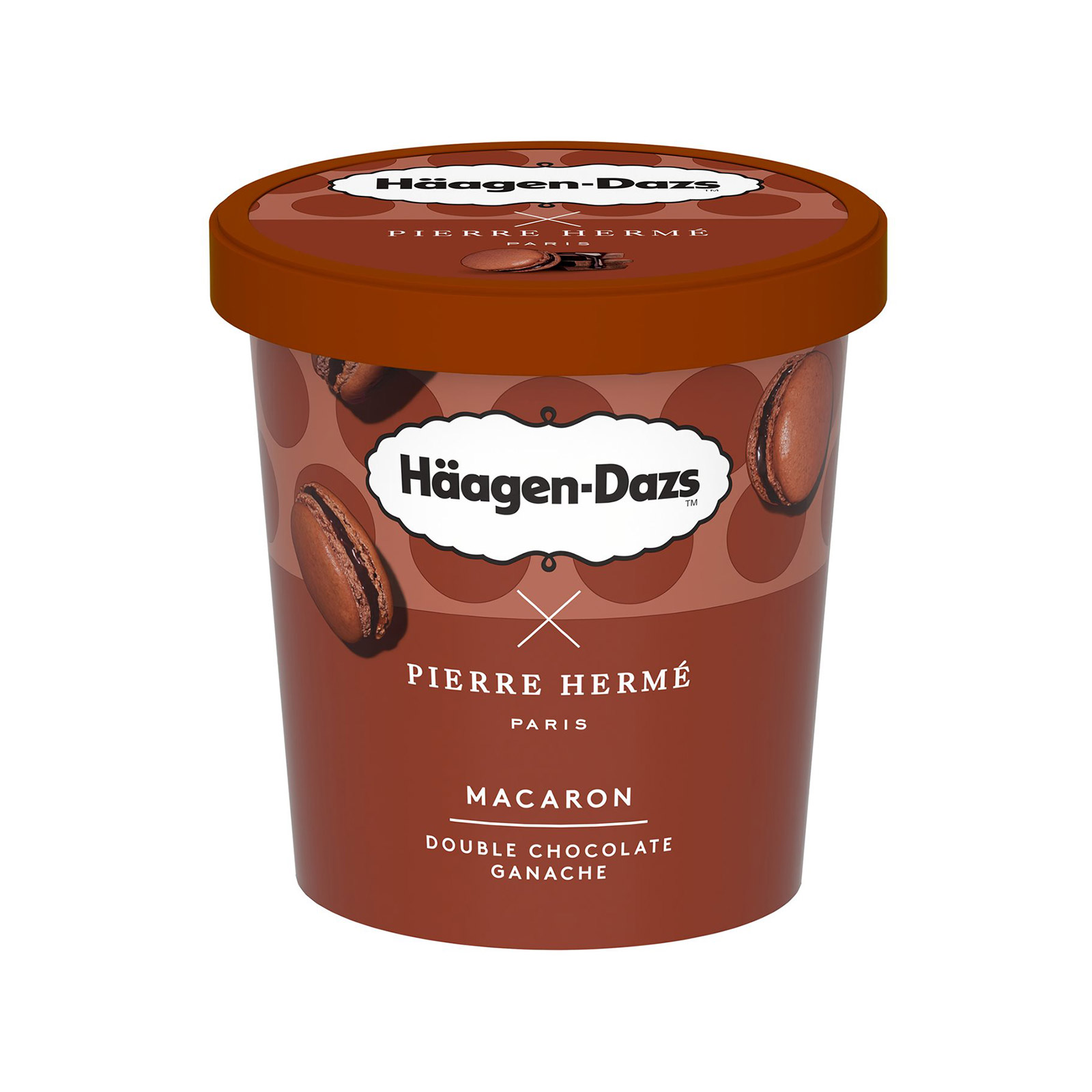 Thanopoulos  Haagen Dazs family-size ice cream Macaron 364g