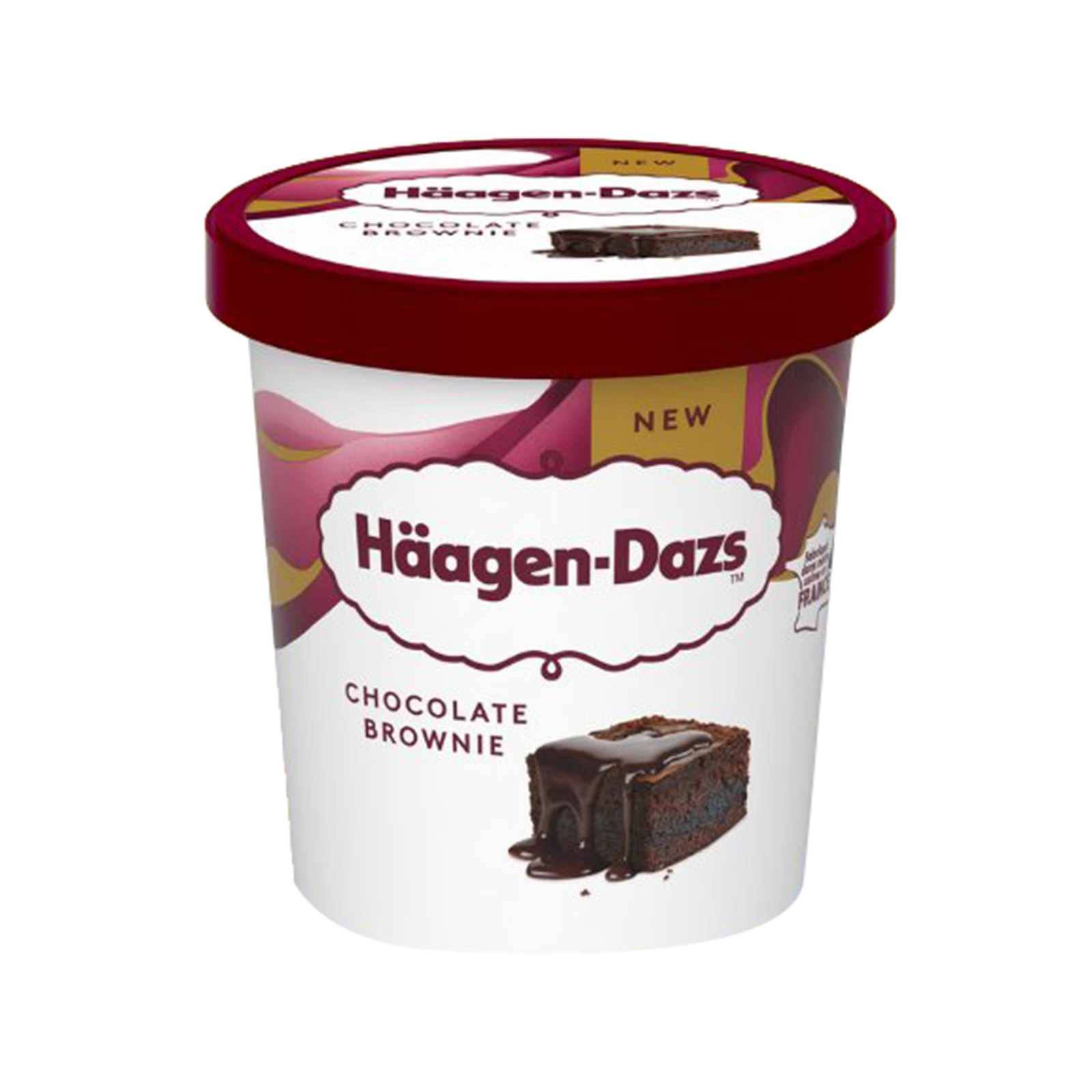 Haagen Dazs παγωτό οικογενειακό chocolate brownie 420ml εικόνα 1