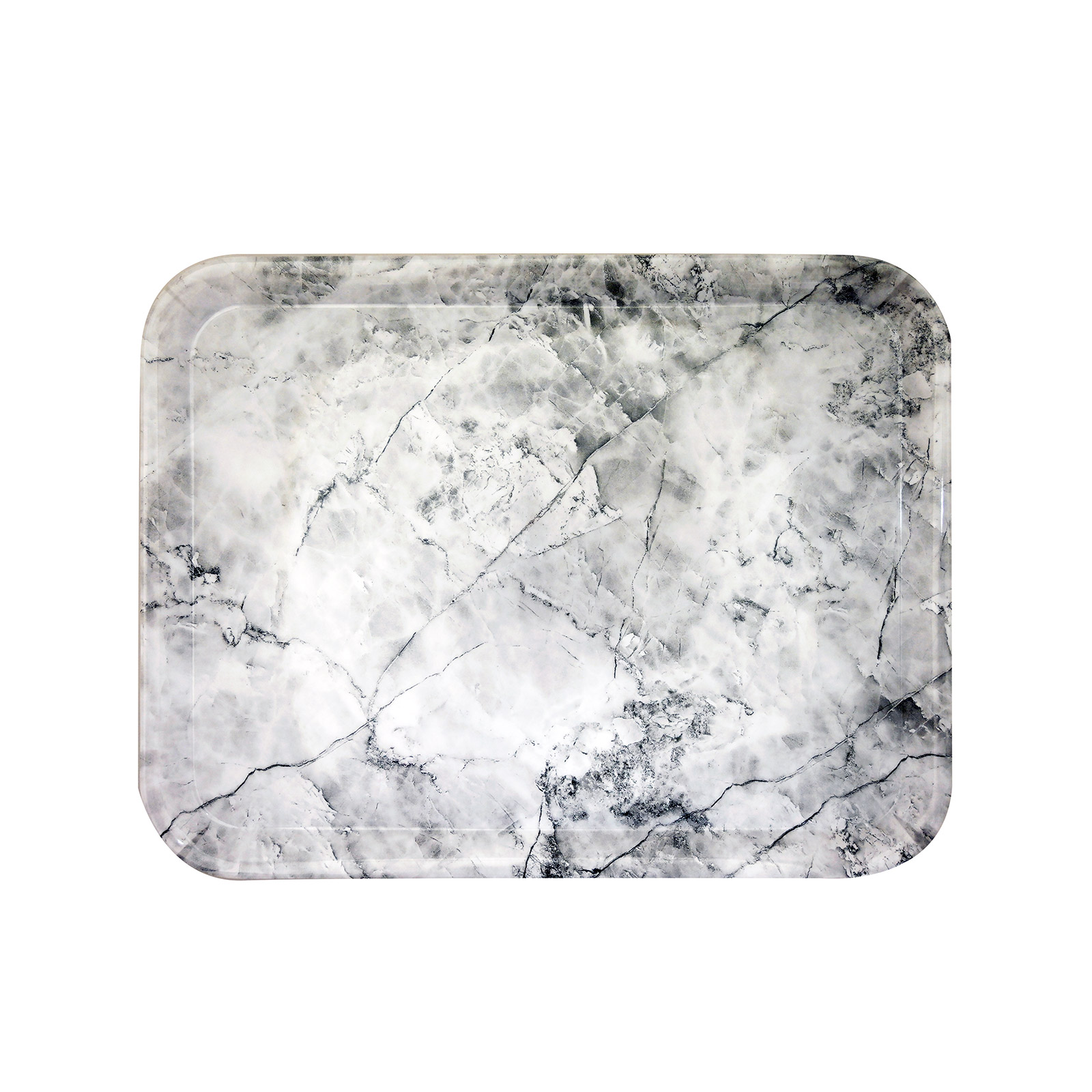 Jja 151409α δίσκος σερβιρίσματος λευκός 43 χ 33 εικόνα 1