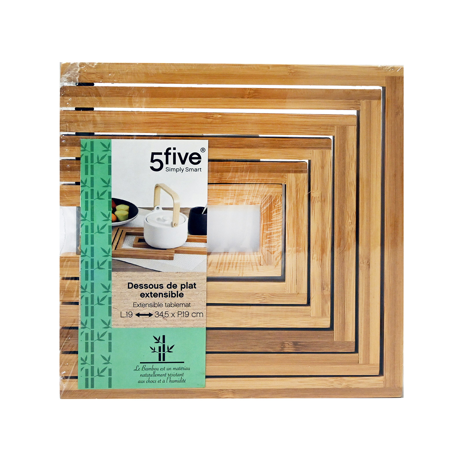 5Five 150086 σουπλα bamboo επεκτεινόμενο εικόνα 1