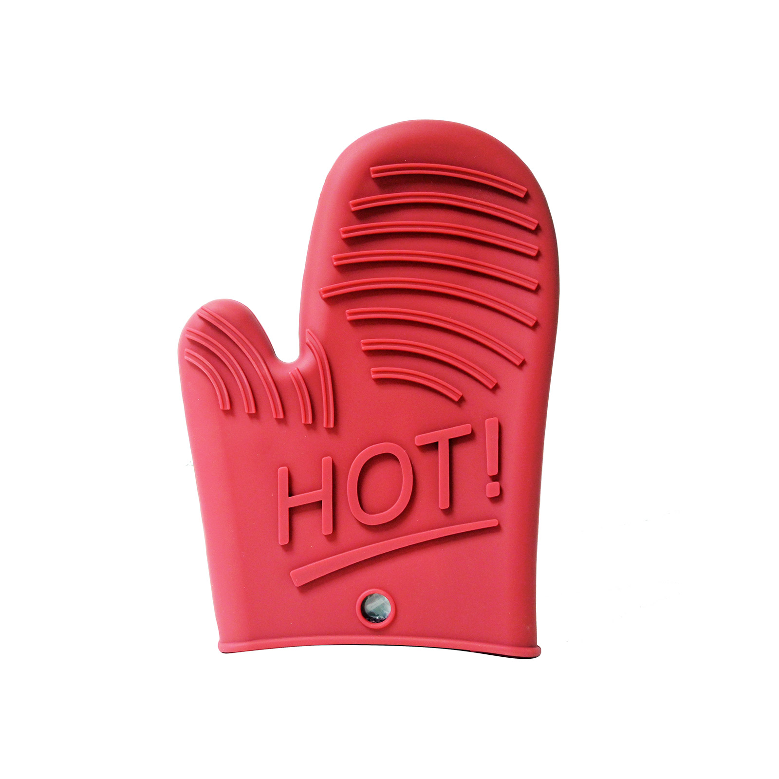 Jja 111111 γάντι κουζίνας σιλικόνης κόκκινο εικόνα 1