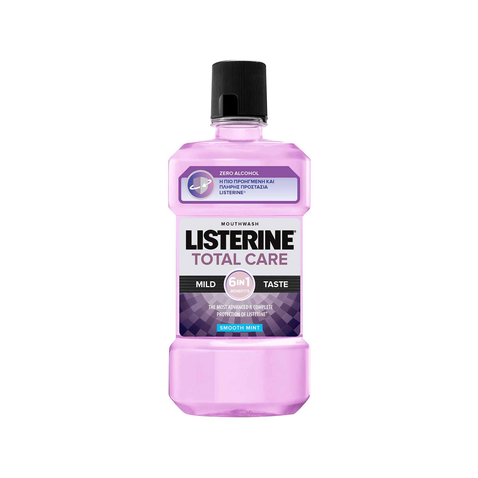 Listerine Total Care στοματικό διάλυμα smooth mint, mild 500ml εικόνα 1