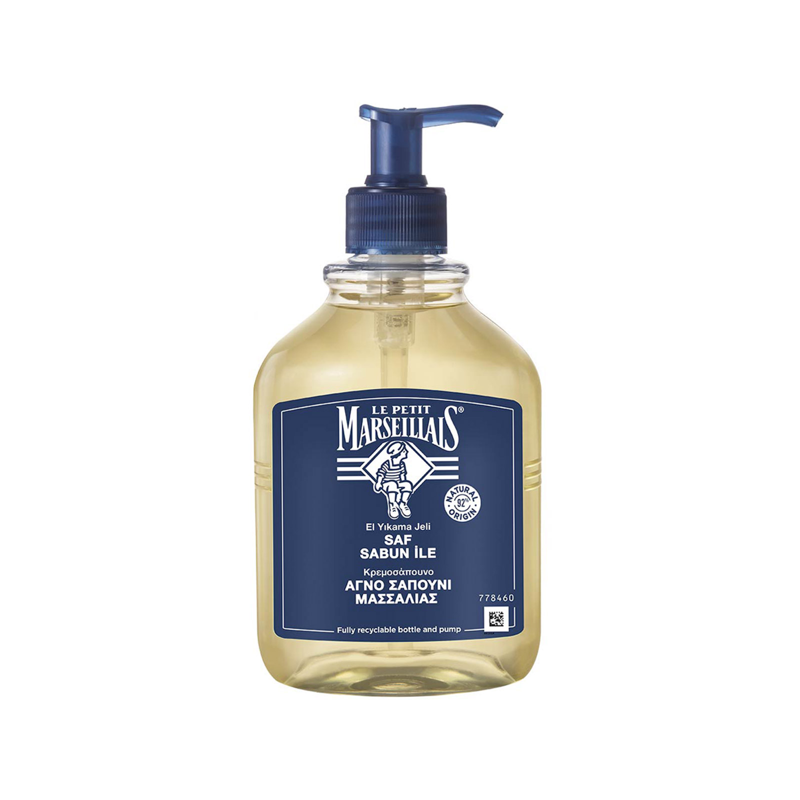 Le Petit Marseillais υγρό κρεμοσάπουνο αγνό σαπούνι Μασσαλίας 500ml εικόνα 1
