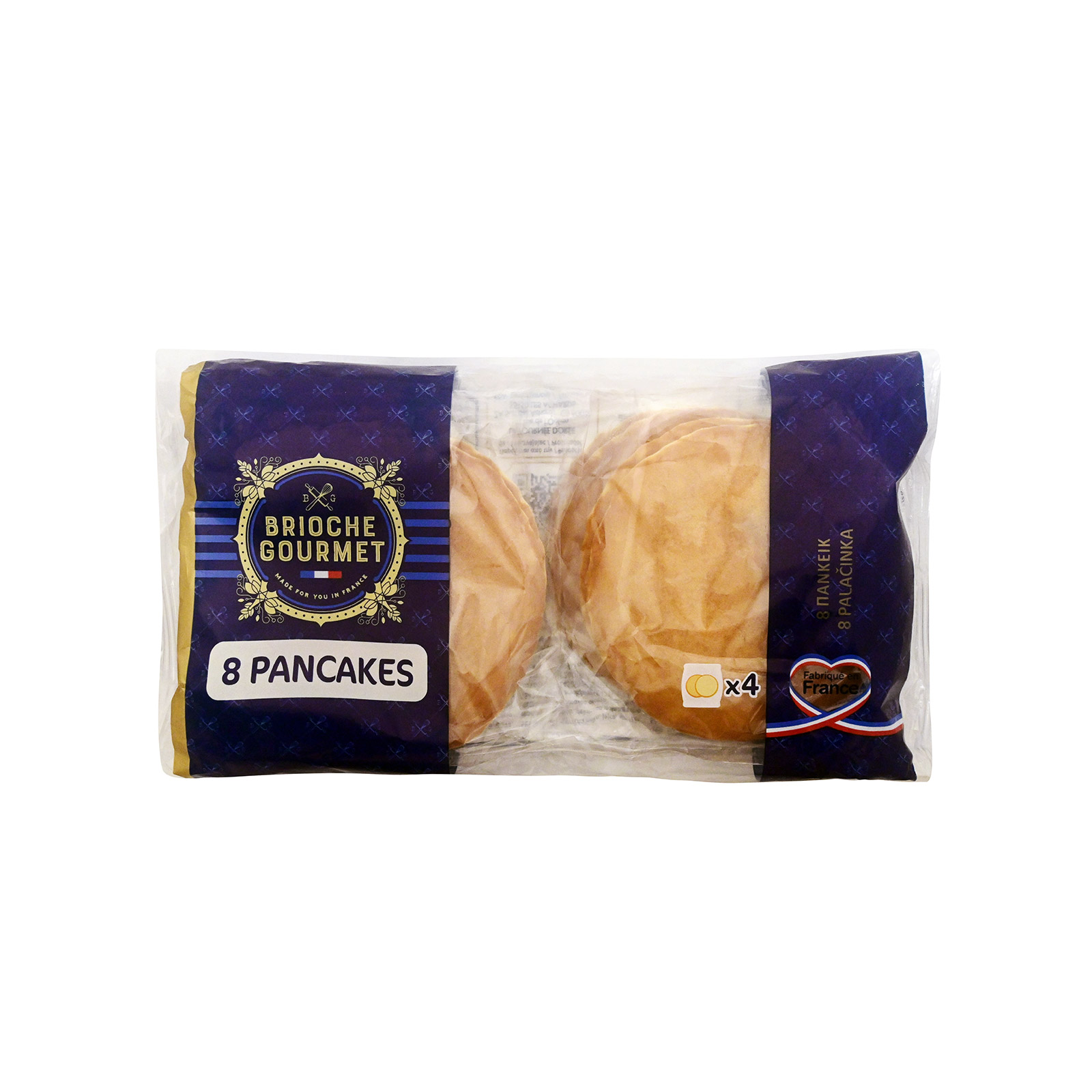 Brioche Gourmet πανκέικ 8 τεμάχια 280g εικόνα 1