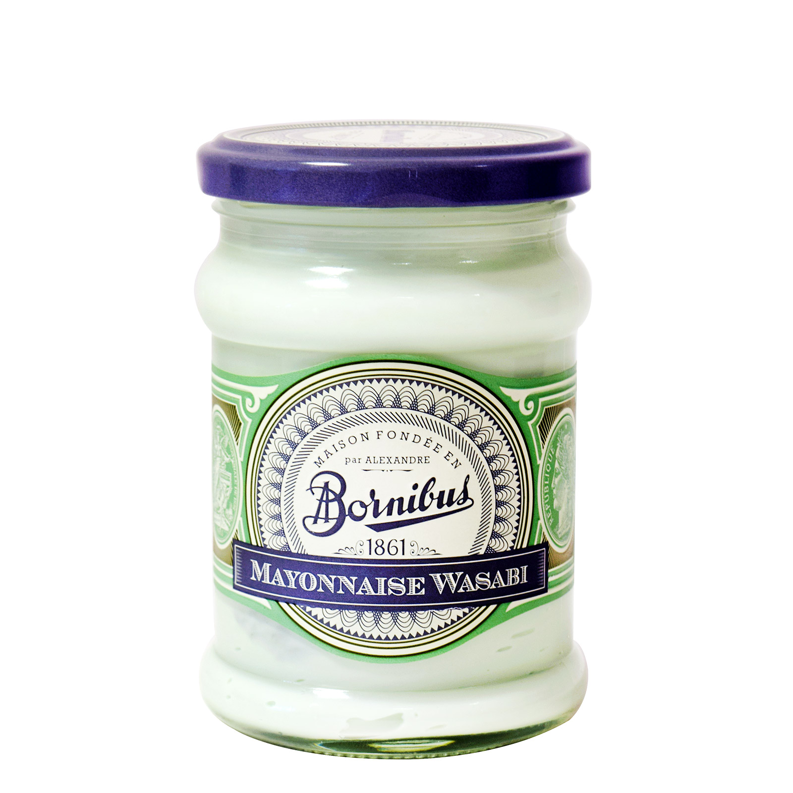 Bornibus Wasabi μαγιονέζα 220g εικόνα 1