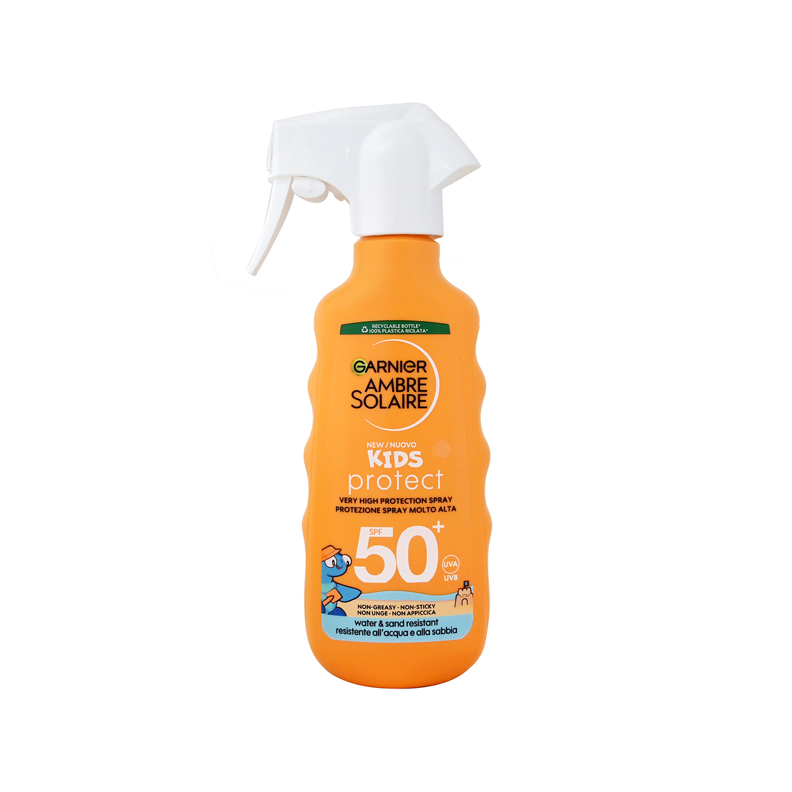 Garnier Ambre solaire kids protect αντηλιακό παιδικό high, spf50 270ml εικόνα 1