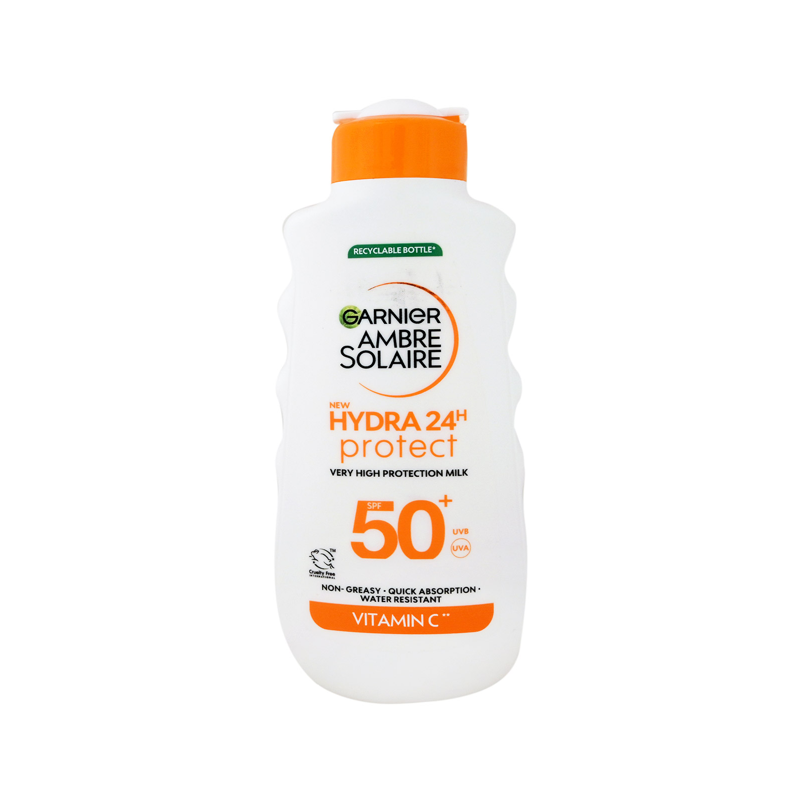 Garnier Ambre Solaire Hydra 24 Protect sunscreen lotion very high, spf50 175ml image 1