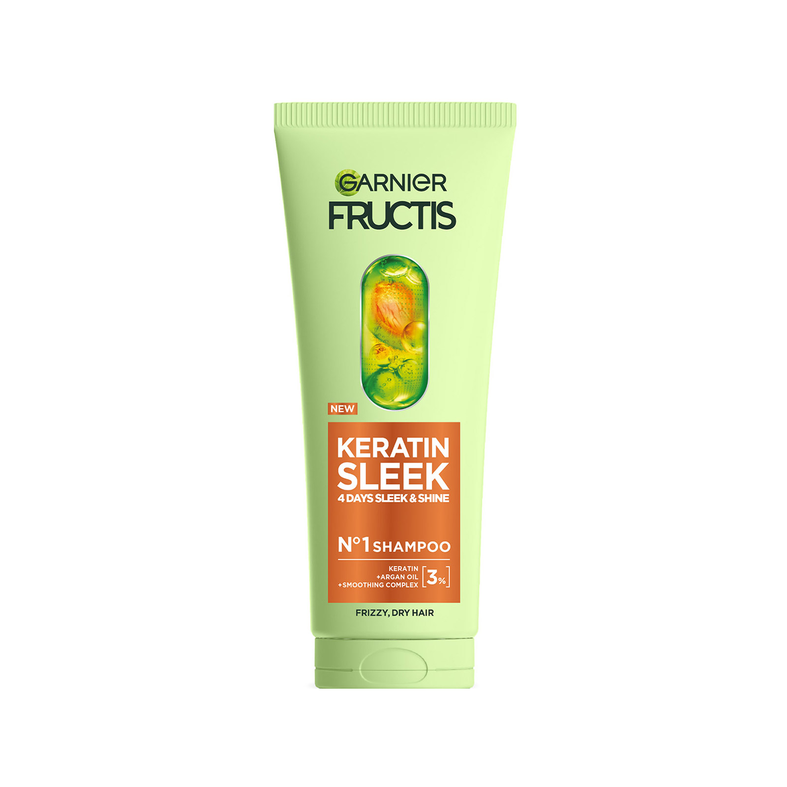 Fructis Keratin σαμπουάν μαλλιών 200ml εικόνα 1