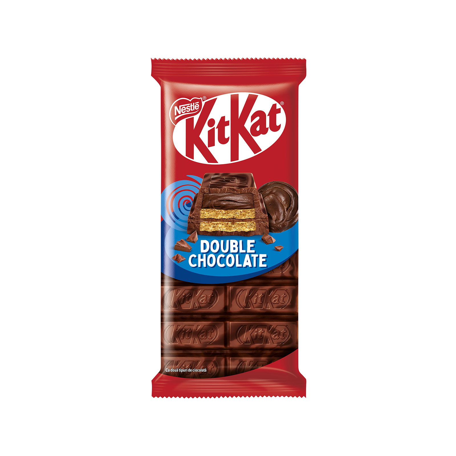 Kitkat Tablet σοκολάτα γάλακτος double chocolate 99g εικόνα 1