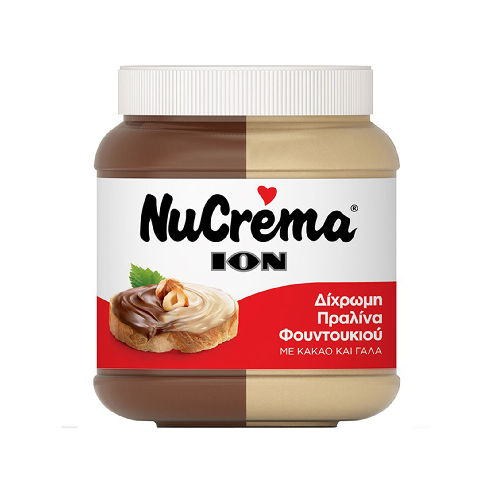 Ion Nucrema hazelnut praline with praline combination 380g image 1