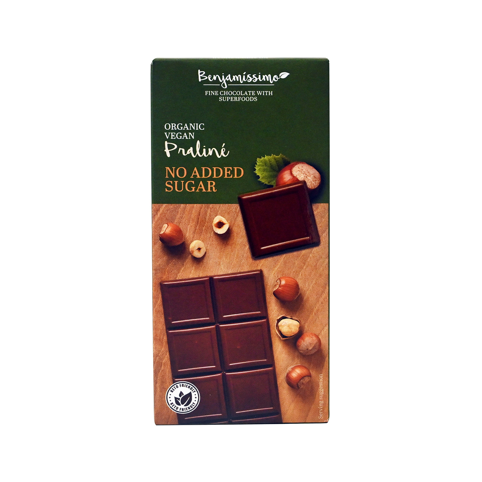 Benjamissimo σοκολάτα πραλίνα 70g εικόνα 1