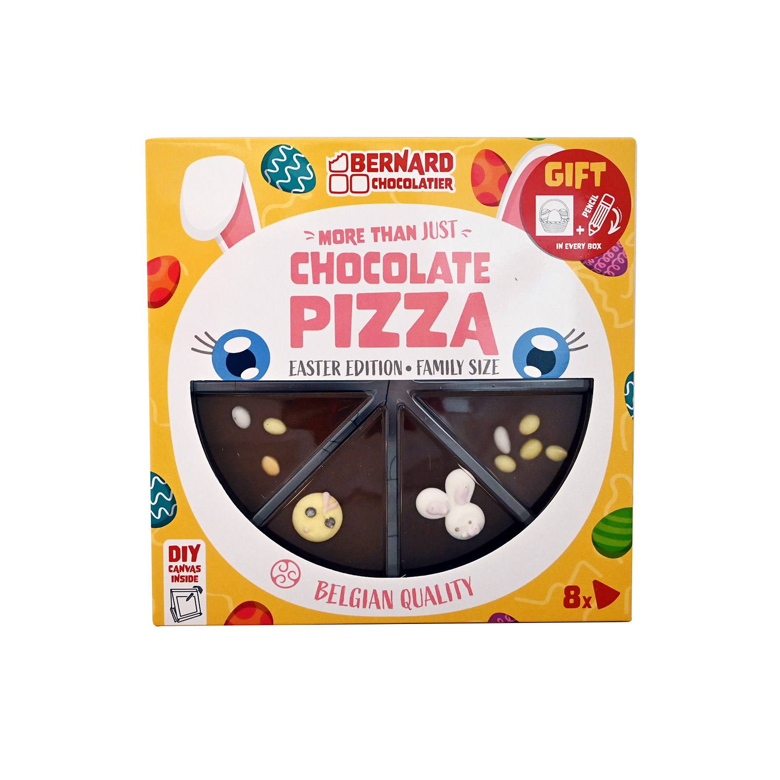 Bernard Chocolatier Pizza easter σοκολάτα Belgian quality 105g εικόνα 1
