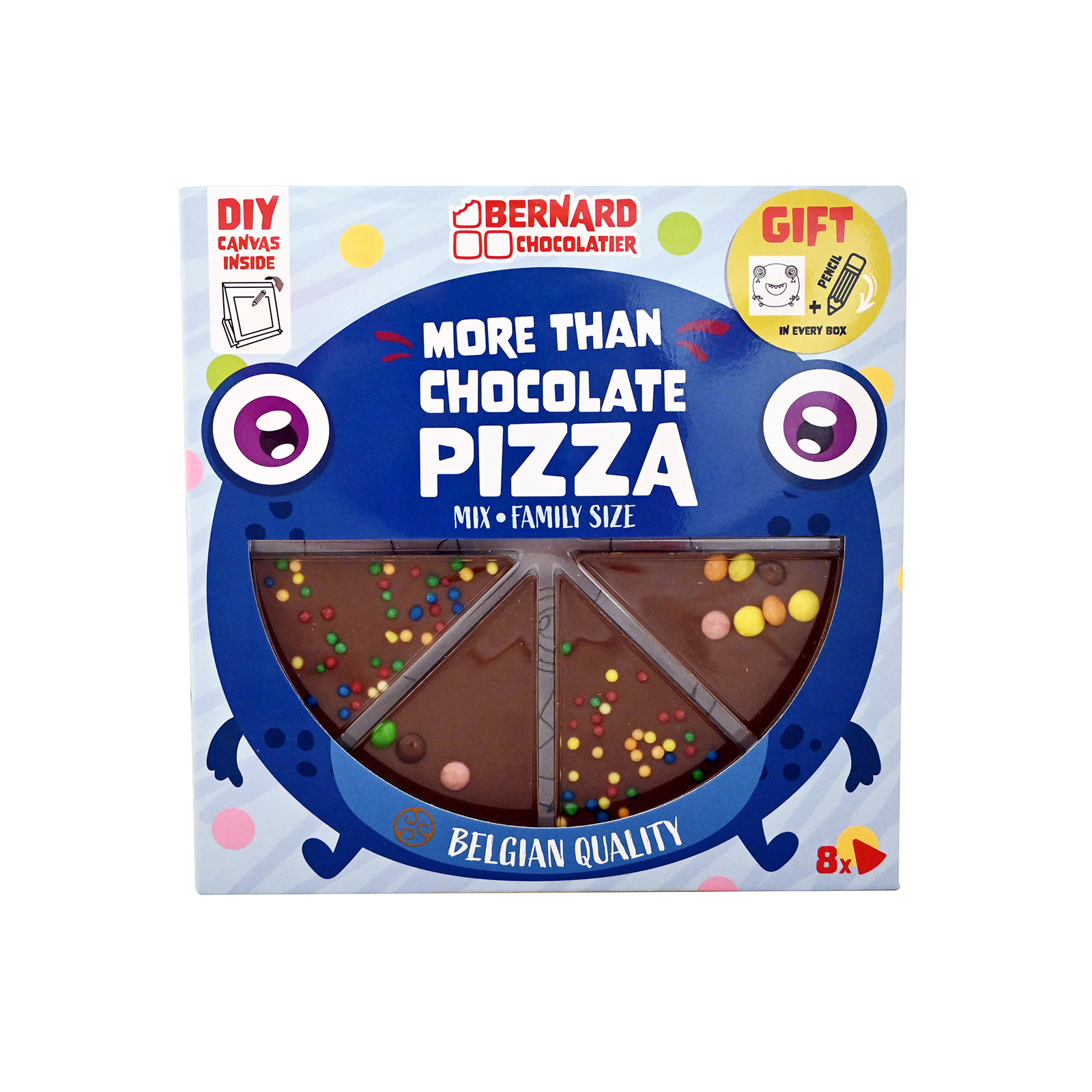 Thanopoulos | Bernard Chocolatier Pizza mix chocolate Belgian