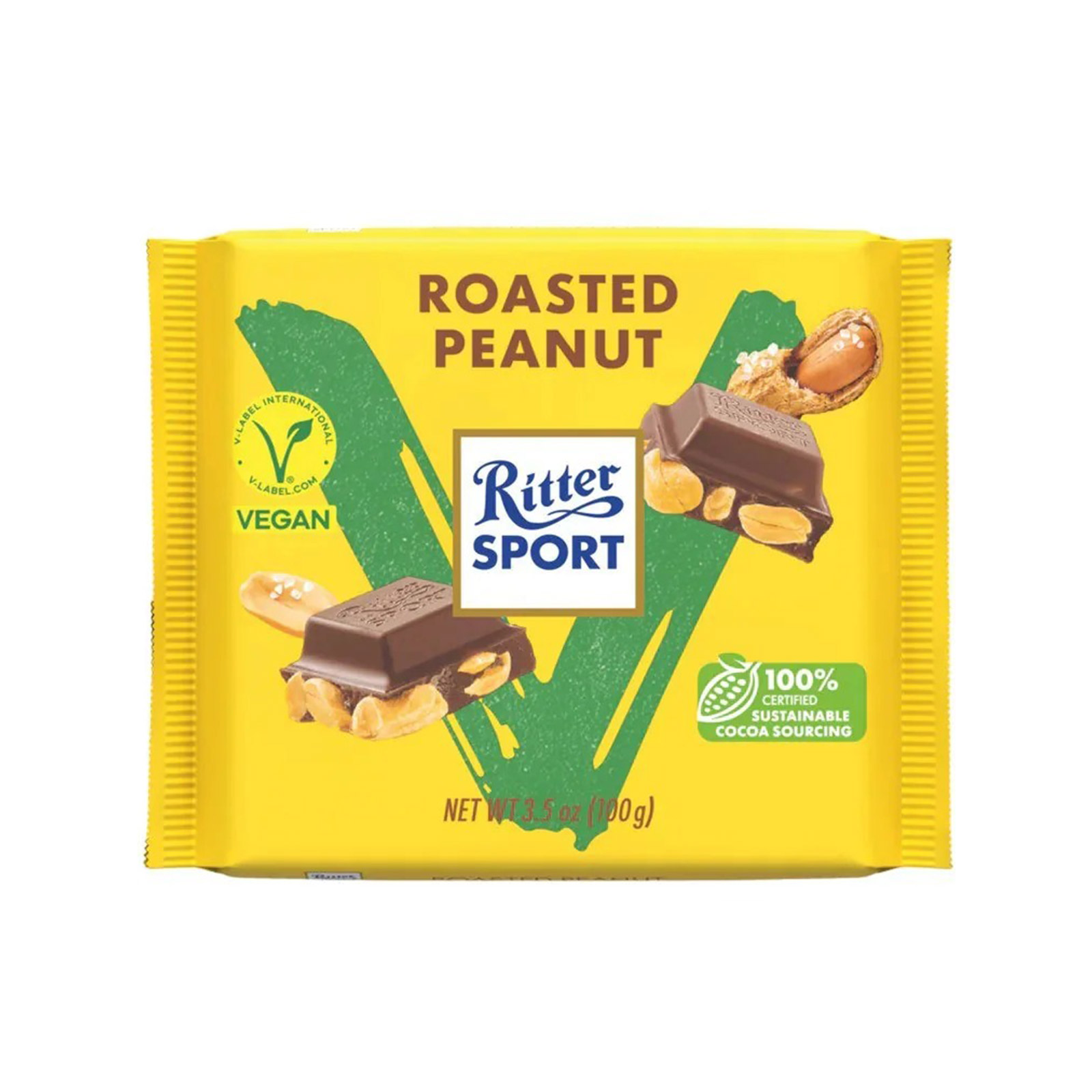 Ritter Sport σοκολάτα roasted peanut 100g εικόνα 1