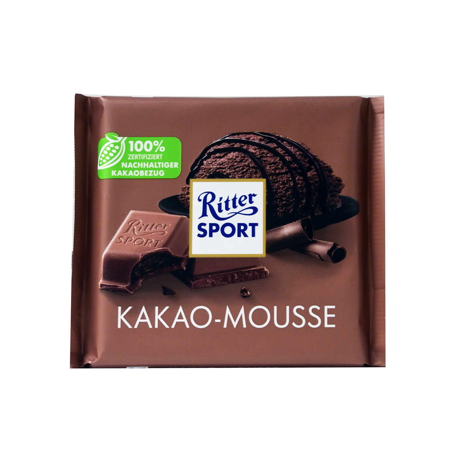 Ritter σοκολάτα γάλακτος kakao mousse 100g εικόνα 1