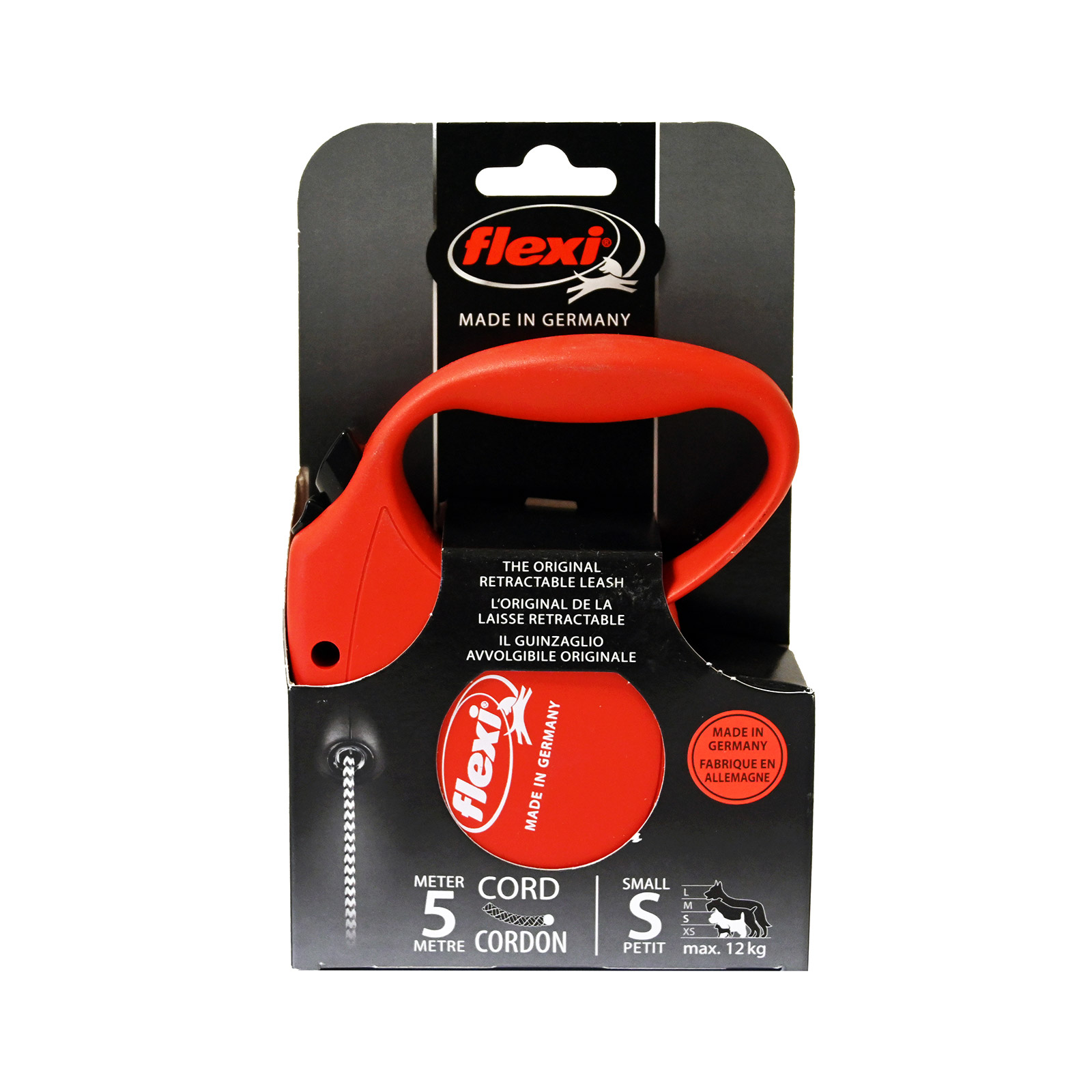 Flexi οδηγός πτυσσόμενος σκυλου small, μέχρι 12 κιλά, 5 μέτρα εικόνα 1