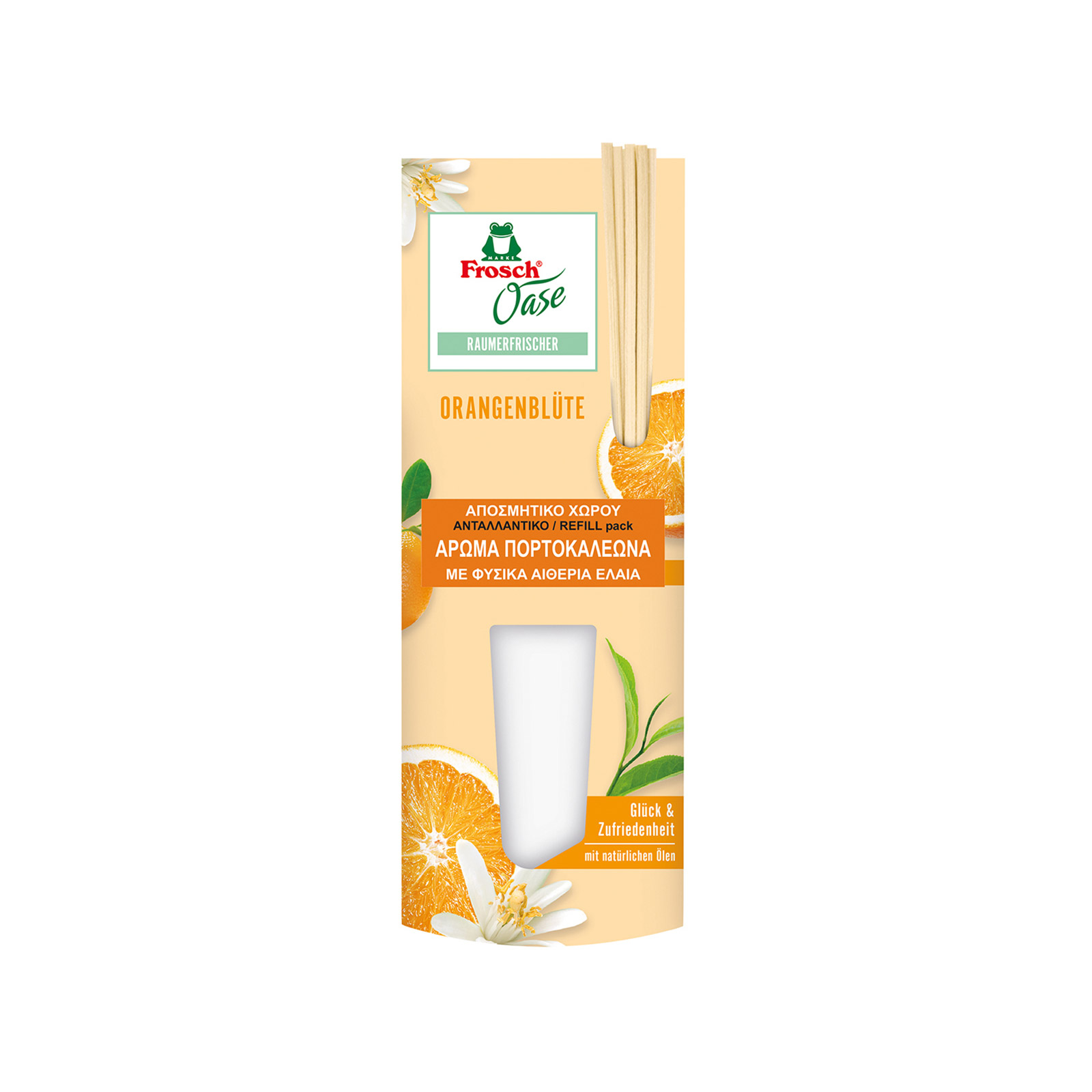 Frosch Oase αποσμητικό χώρου άρωμα πορτοκαλεώνα 90ml εικόνα 1