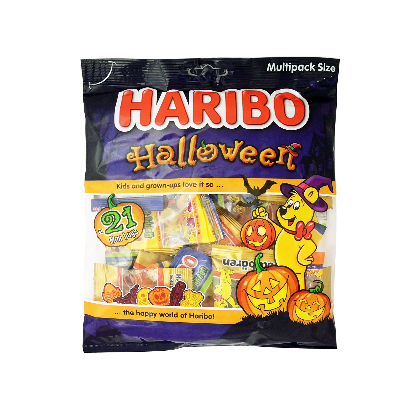 3 Halloween χρυσά αρκουδάκια ζελεδακια 250g εικόνα 1