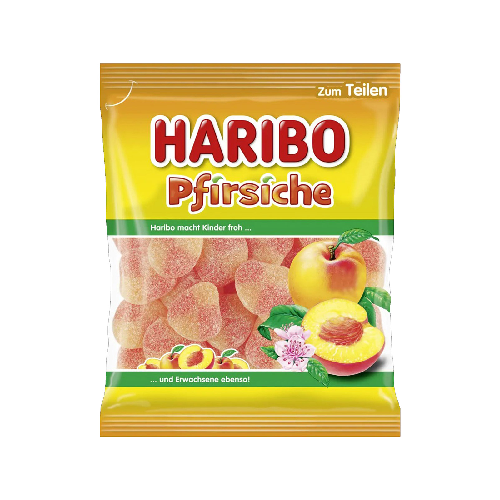 Haribo Pfirsiche ζελεδάκια ροδάκινο 175g εικόνα 1