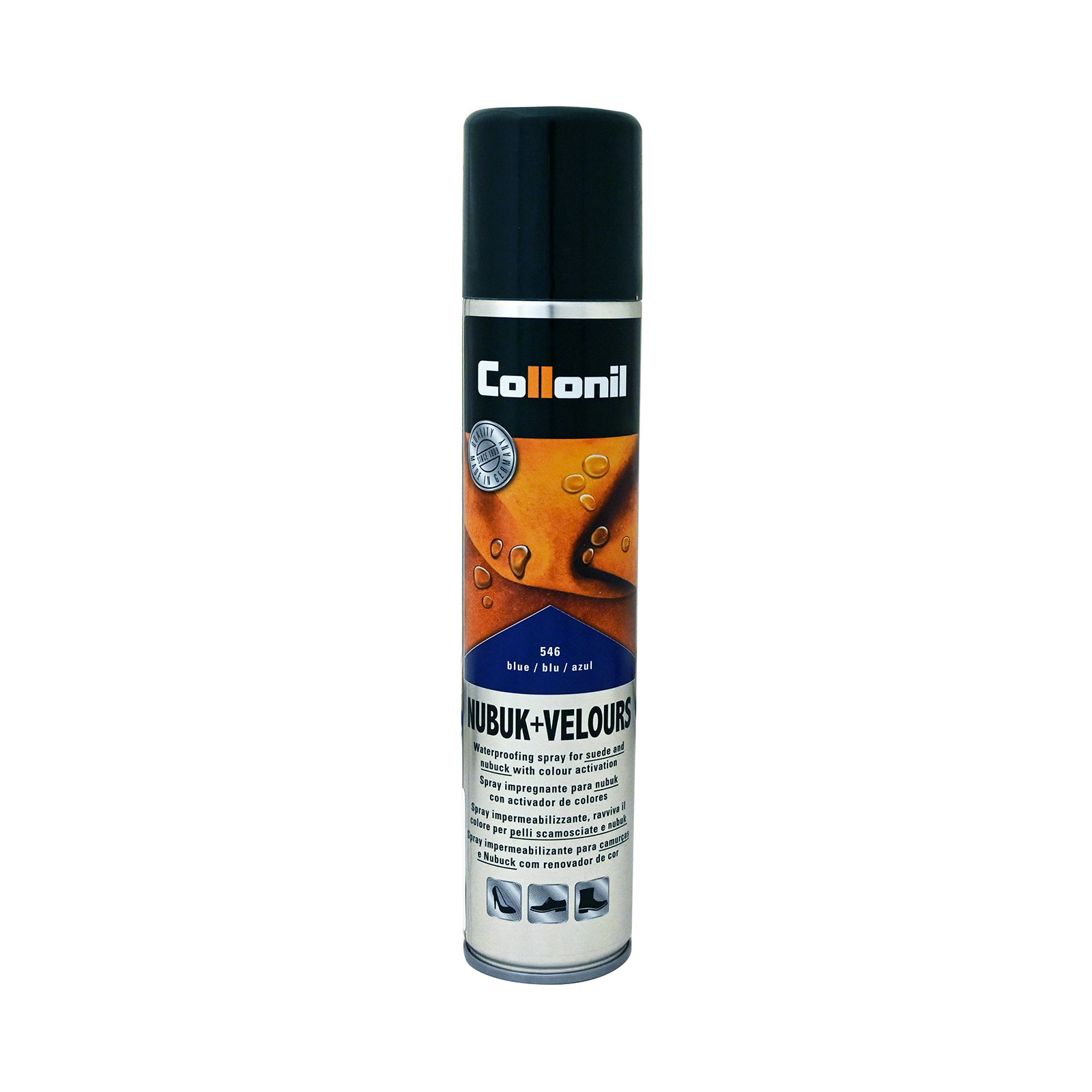 Collonil Nubuk + velours spray αδιαβροχοποίησης μπλε 200ml εικόνα 1