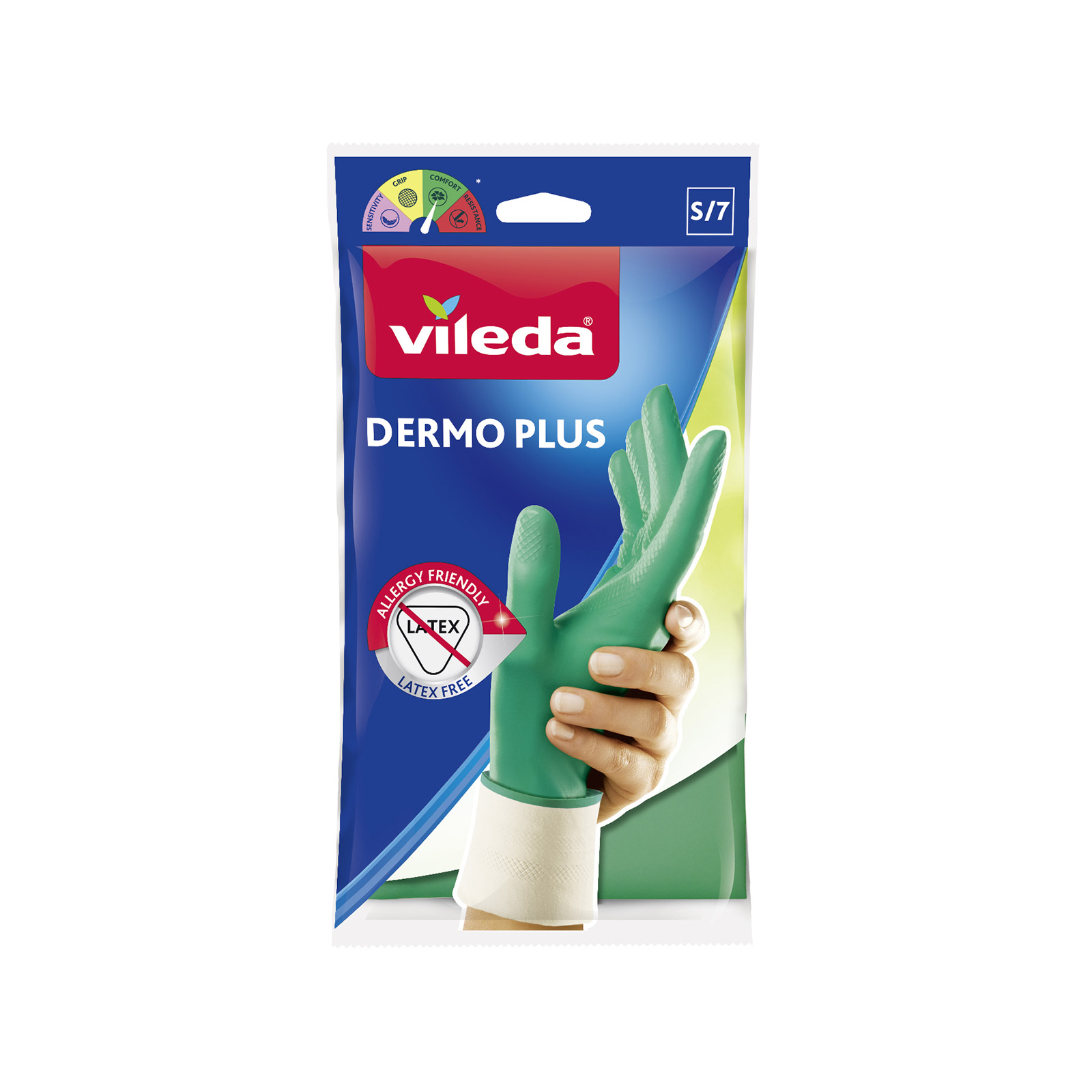 Vileda Dermo Plus γάντια κουζίνας small εικόνα 1