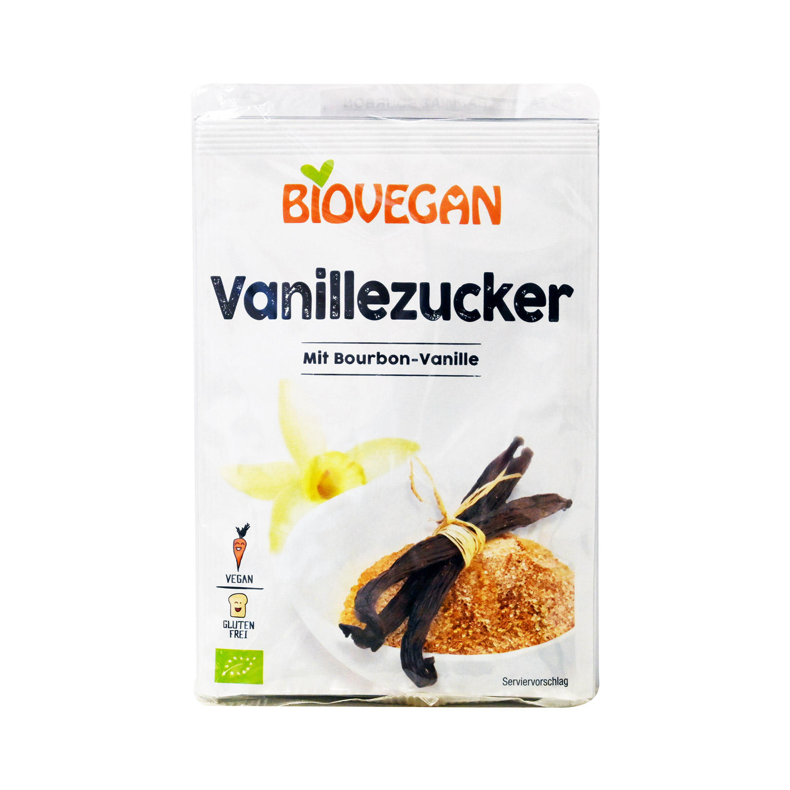 Biovegan ζάχαρη βανίλιας 5x8g εικόνα 1