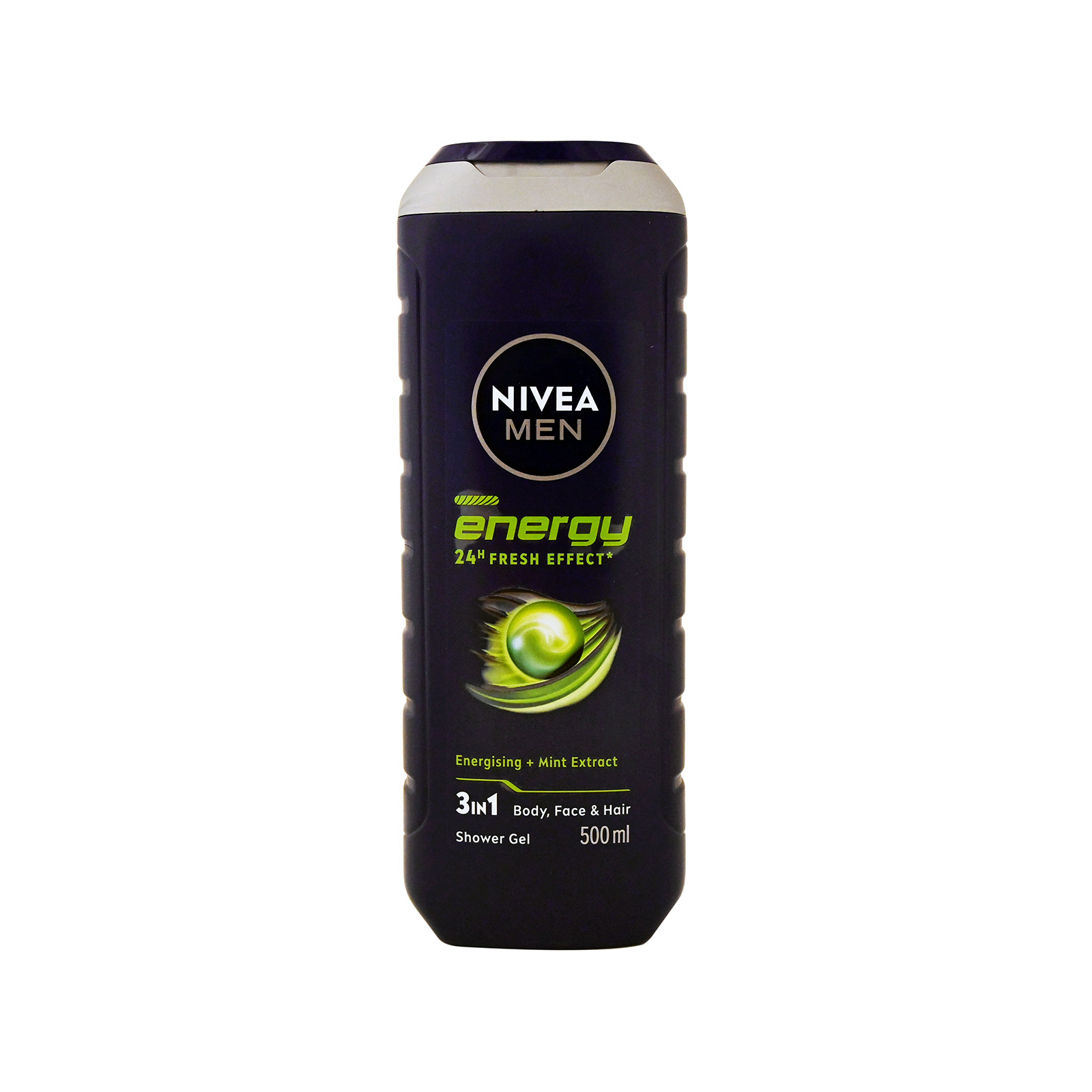 Nivea Energy αφρόλουτρο για σώμα, πρόσωπο & μαλλιά αντρικό 500ml εικόνα 1