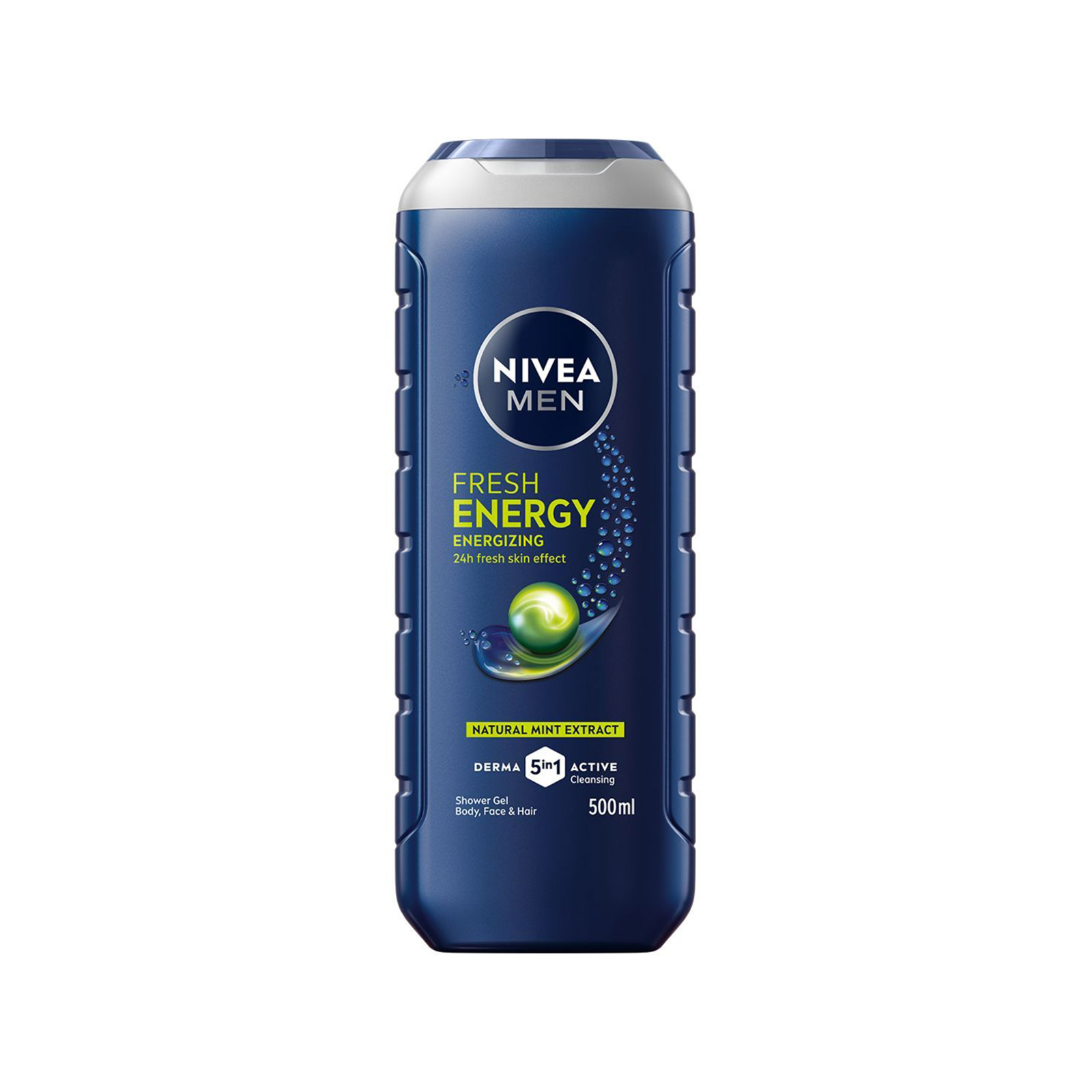 Nivea Energy αφρόλουτρο για σώμα, πρόσωπο & μαλλιά αντρικό 500ml εικόνα 1