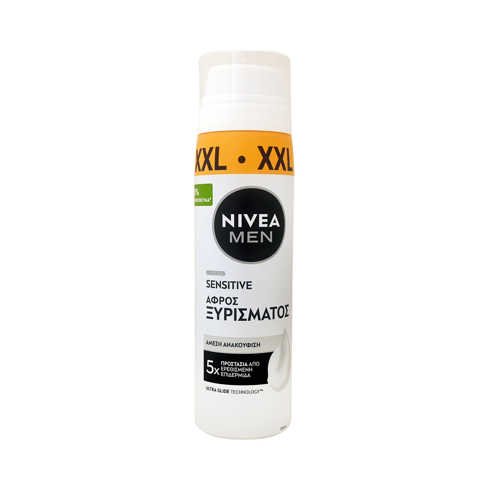Nivea Men αφρός ξυρίσματος sensitive αντρικό 250ml εικόνα 1