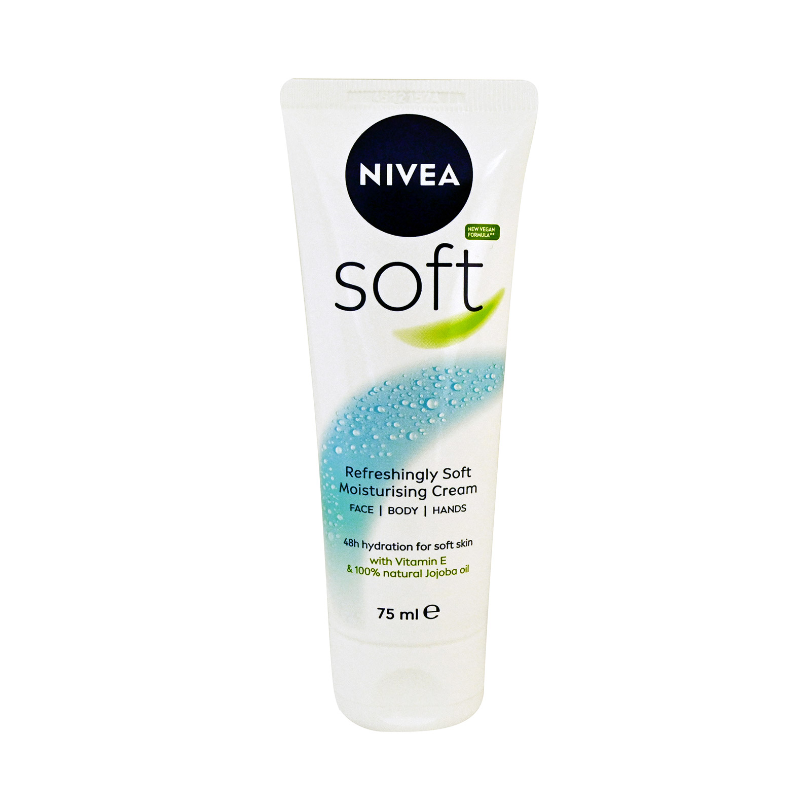 Nivea Soft ενυδατική κρέμα προσώπου, σώματος, χεριών 75ml εικόνα 1