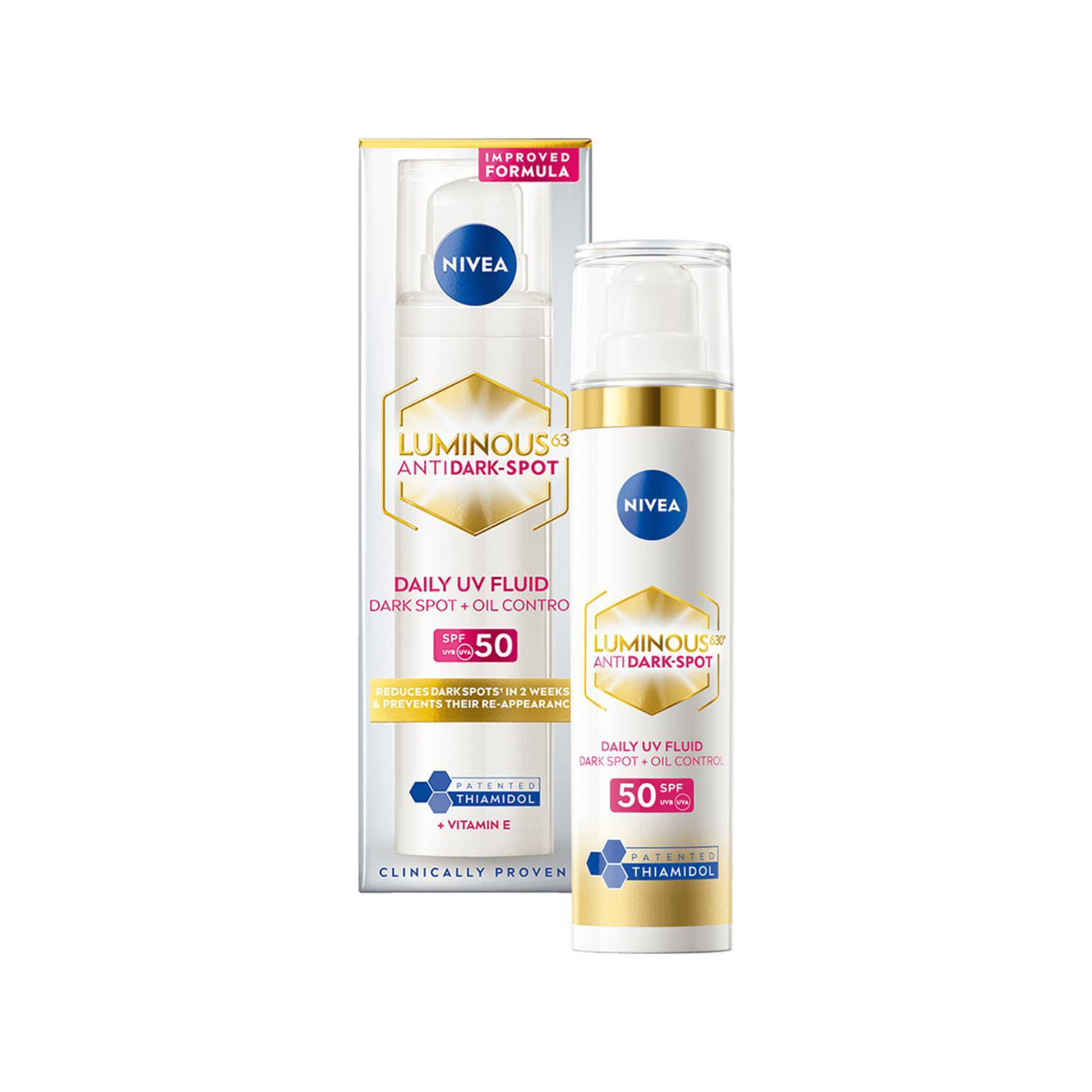 Nivea Cellular luminous 630 anti dark spot κρεμα ημέρας προσωπου spf50 40ml εικόνα 1