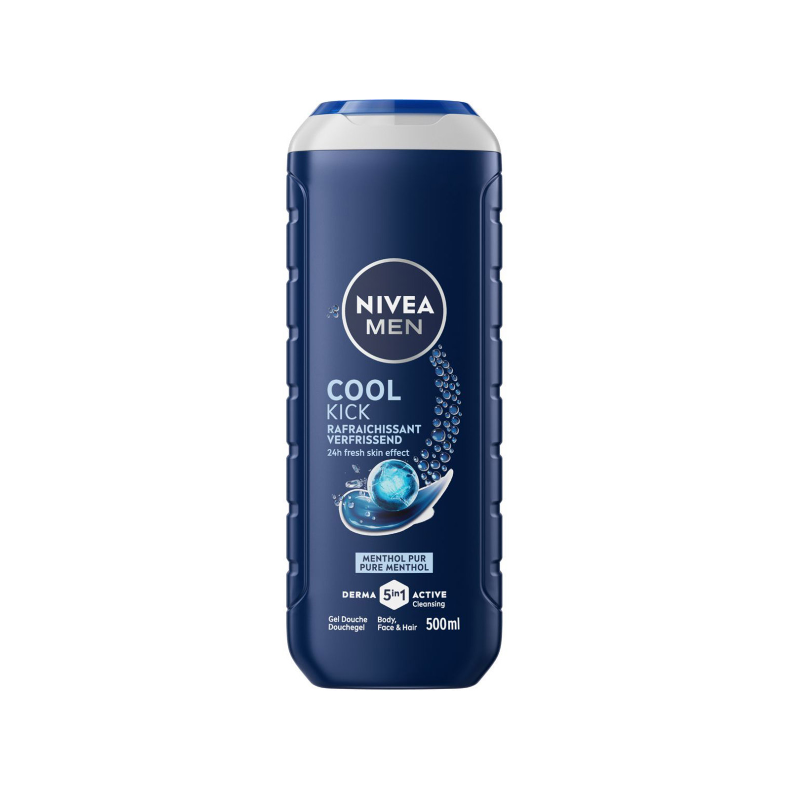 Nivea Men coolkick αφρόλουτρο αντρικό 500ml εικόνα 1