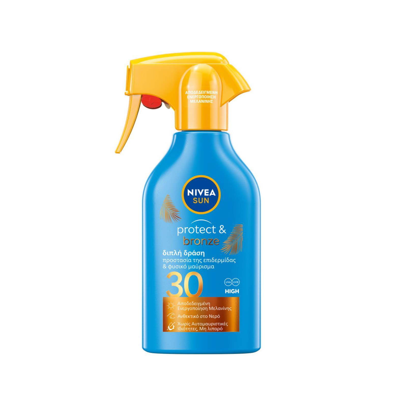 Nivea Sun/ Protect & Bronze αντηλιακό γαλάκτωμα high spf30 270ml εικόνα 1